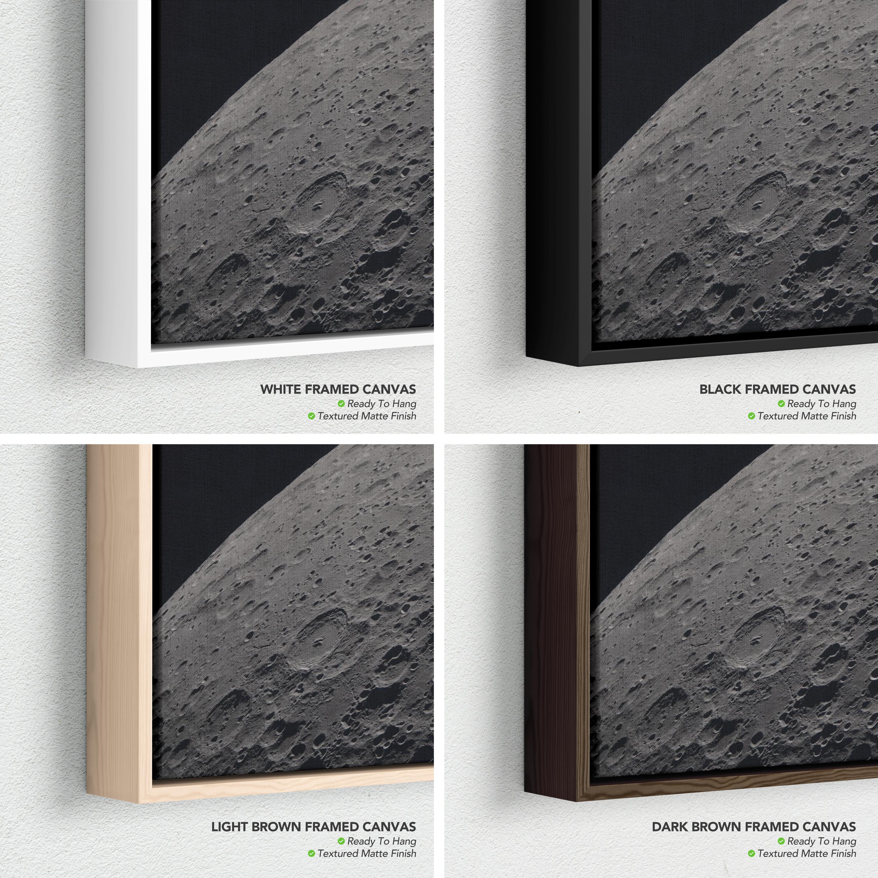 Artemis 2 Moon Mission | NASA Earthset Space Poster Print | Earthrise Artemis II Photo Canvas