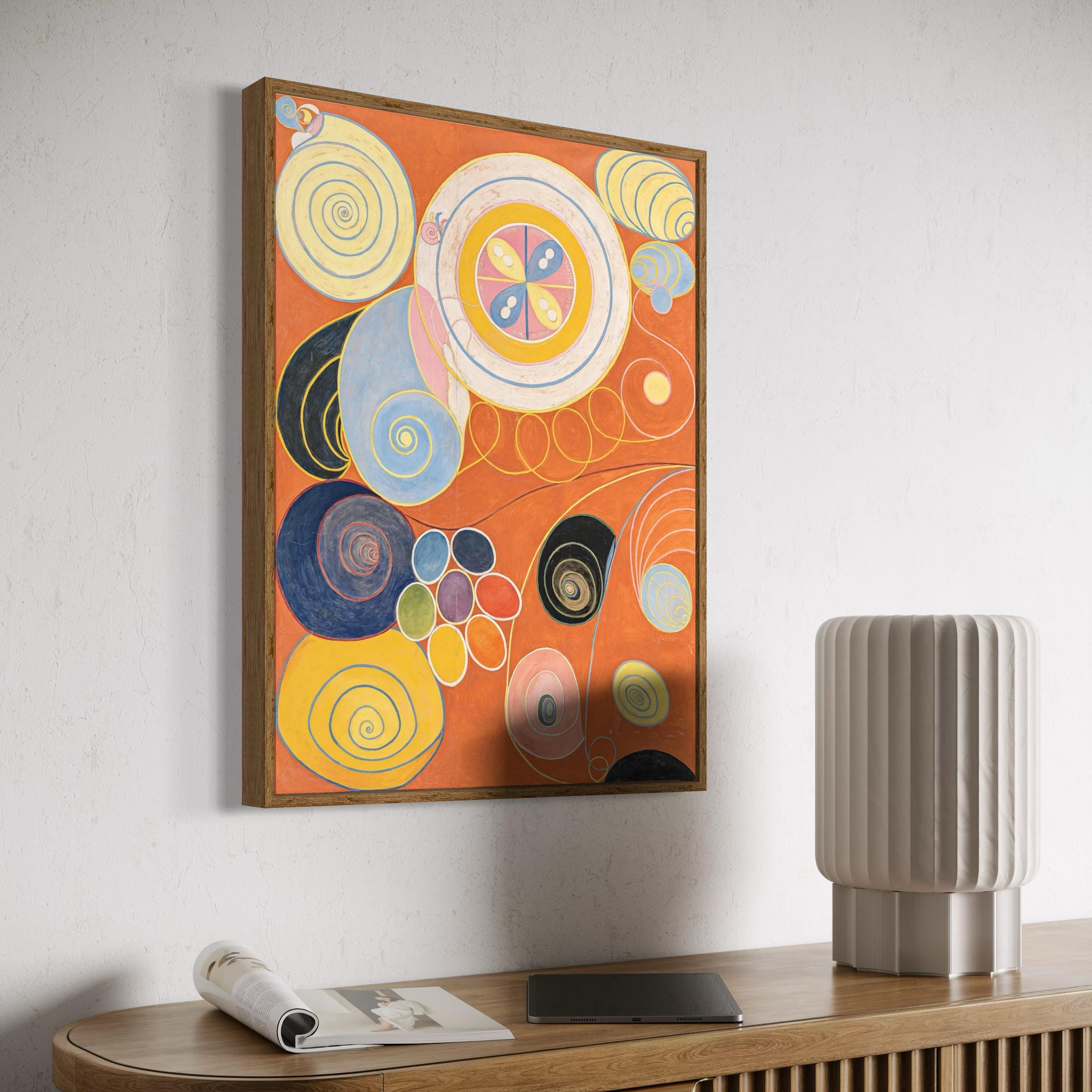 Hilma af Klint The Ten Largest No.3 Youth Canvas Art | Poster Print