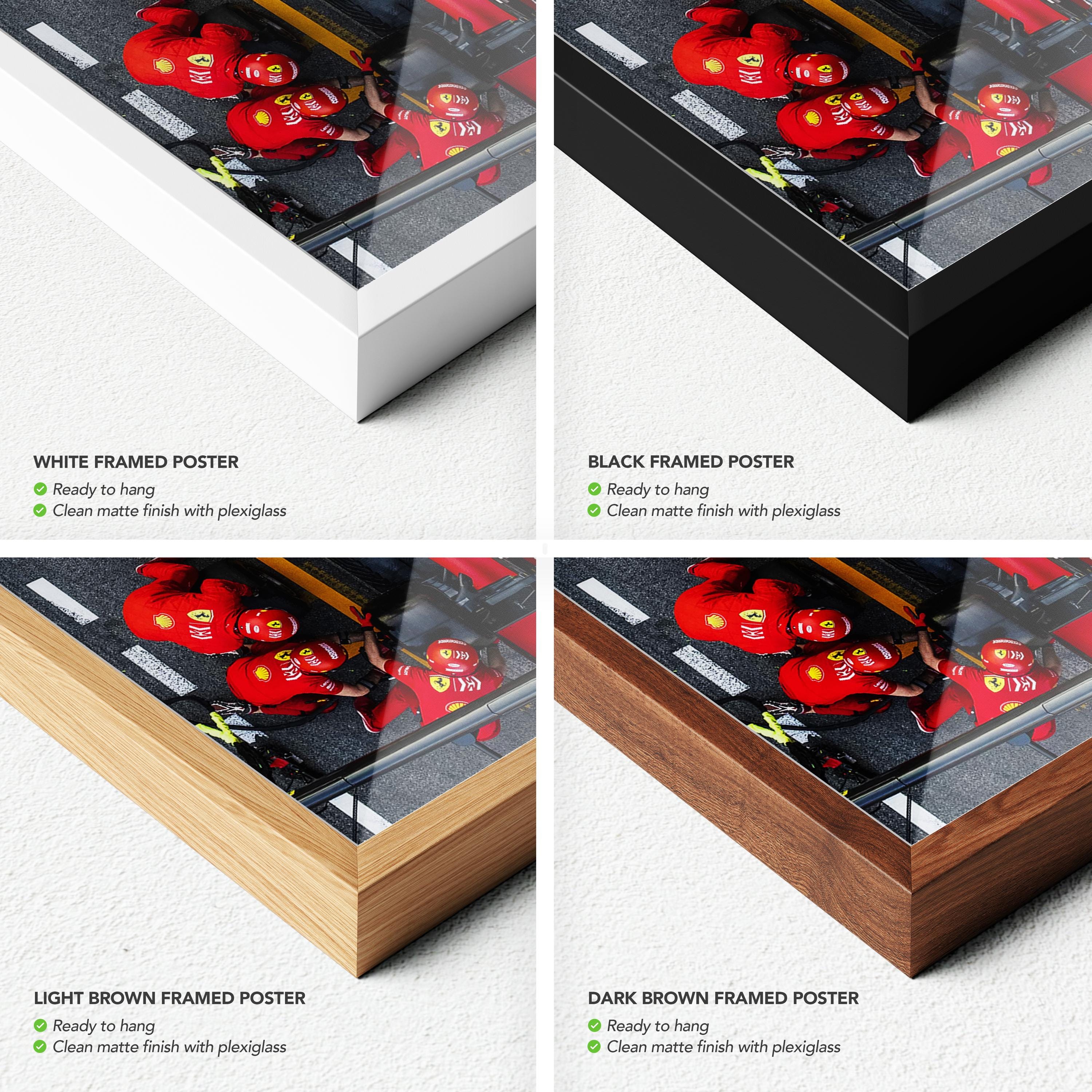 Formula F1 Motivational Motorsports Canvas Art | Poster Print