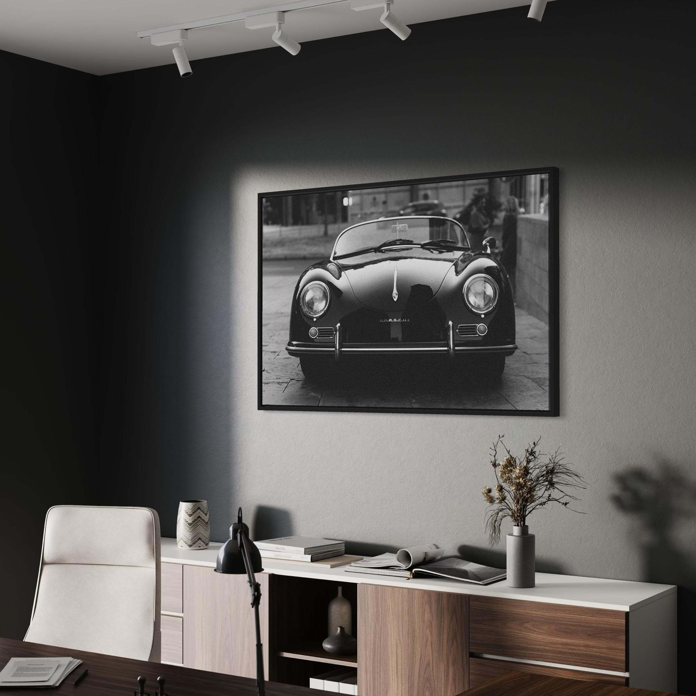 Porsche 356 Speedster | Classic Car Photography Canvas Art | Poster Print