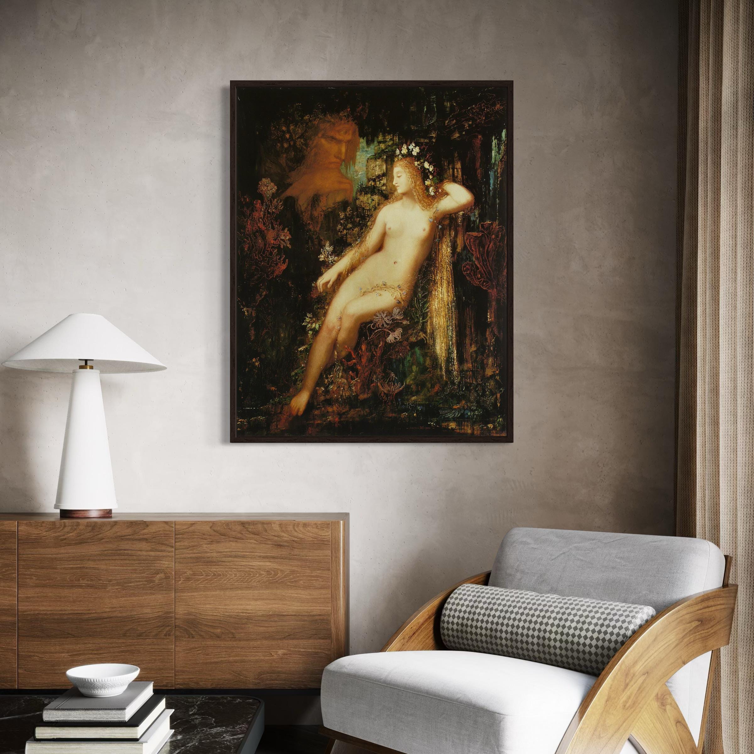 Gustave Moreau Galatea 1880 Symbolist Canvas Art | Poster Print