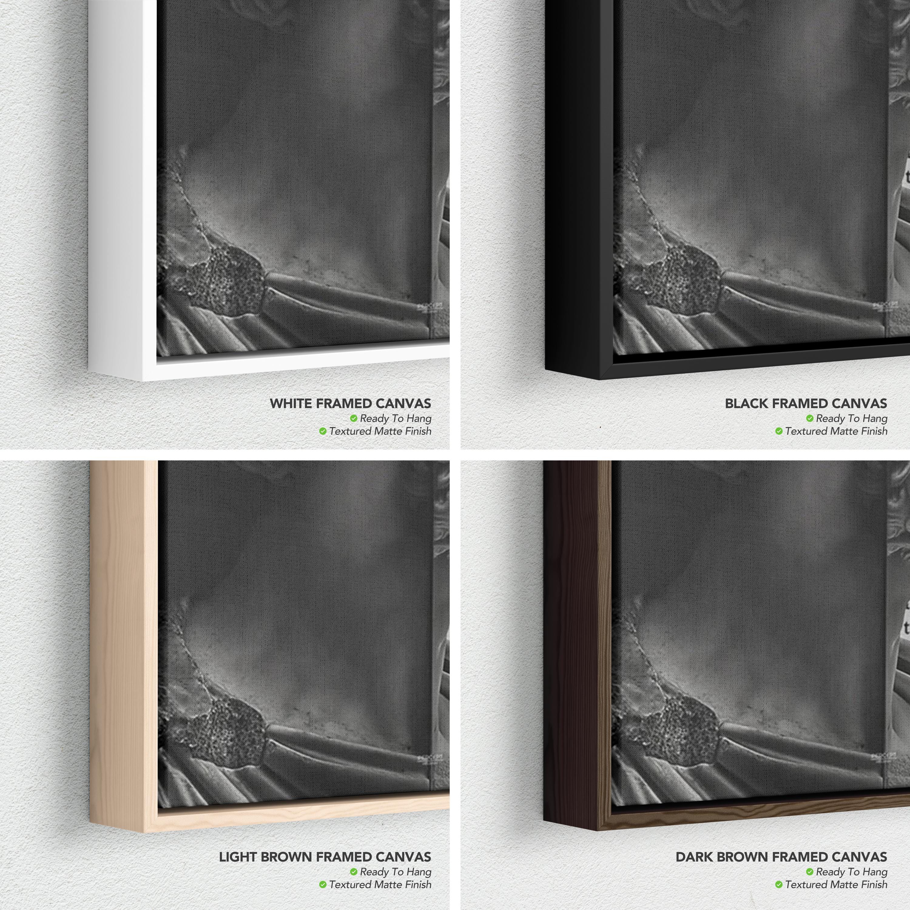 Marcus Aurelius Masculine Poster Prints | Canvas Wall Art | Stoic Ancient Sculpture