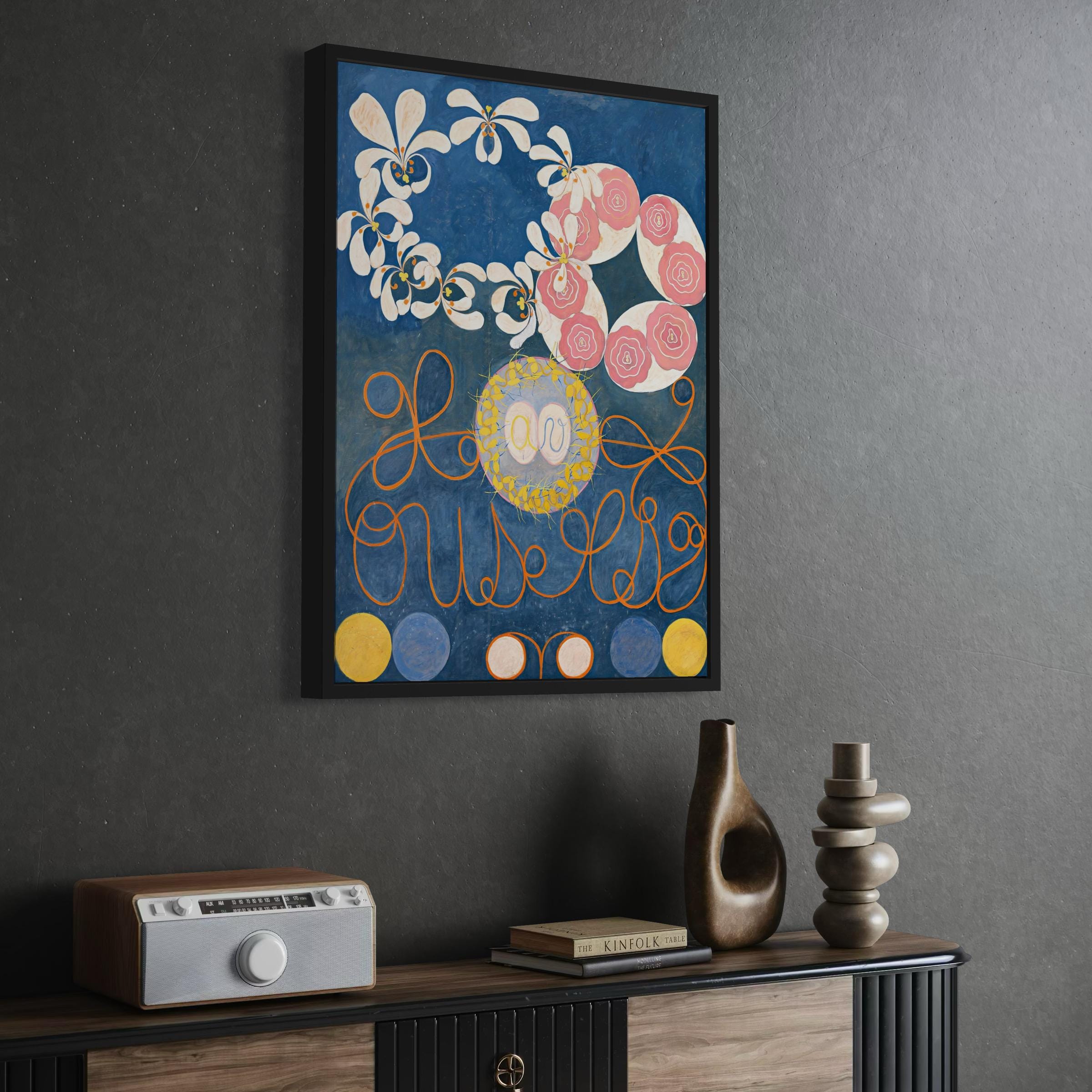 Hilma af Klint Childhood | The Ten Largest No.1 Canvas Art | Poster Print
