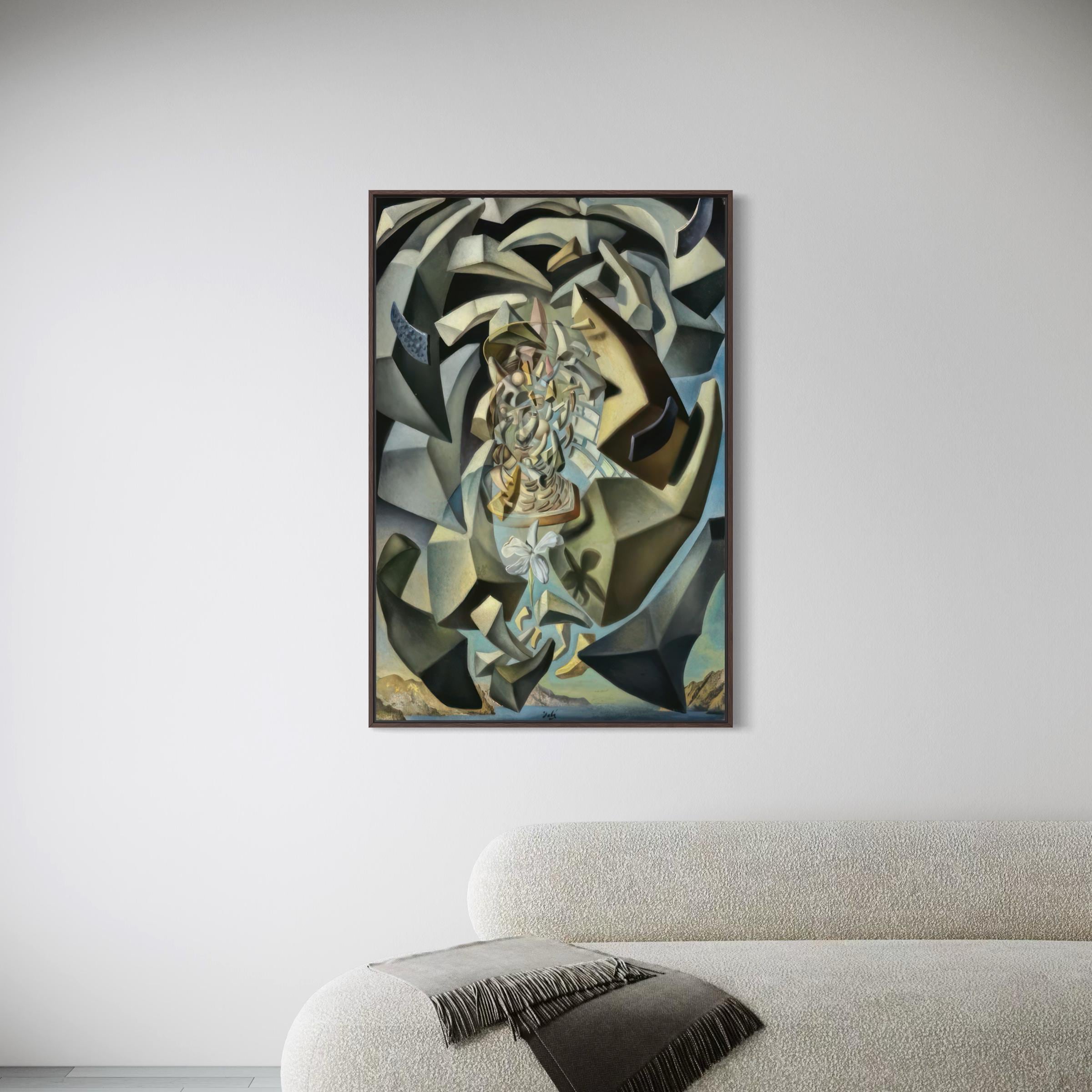Madone Micropysique Wall Art Canvas Poster Print | Salvador Dali Surreal Modern Art
