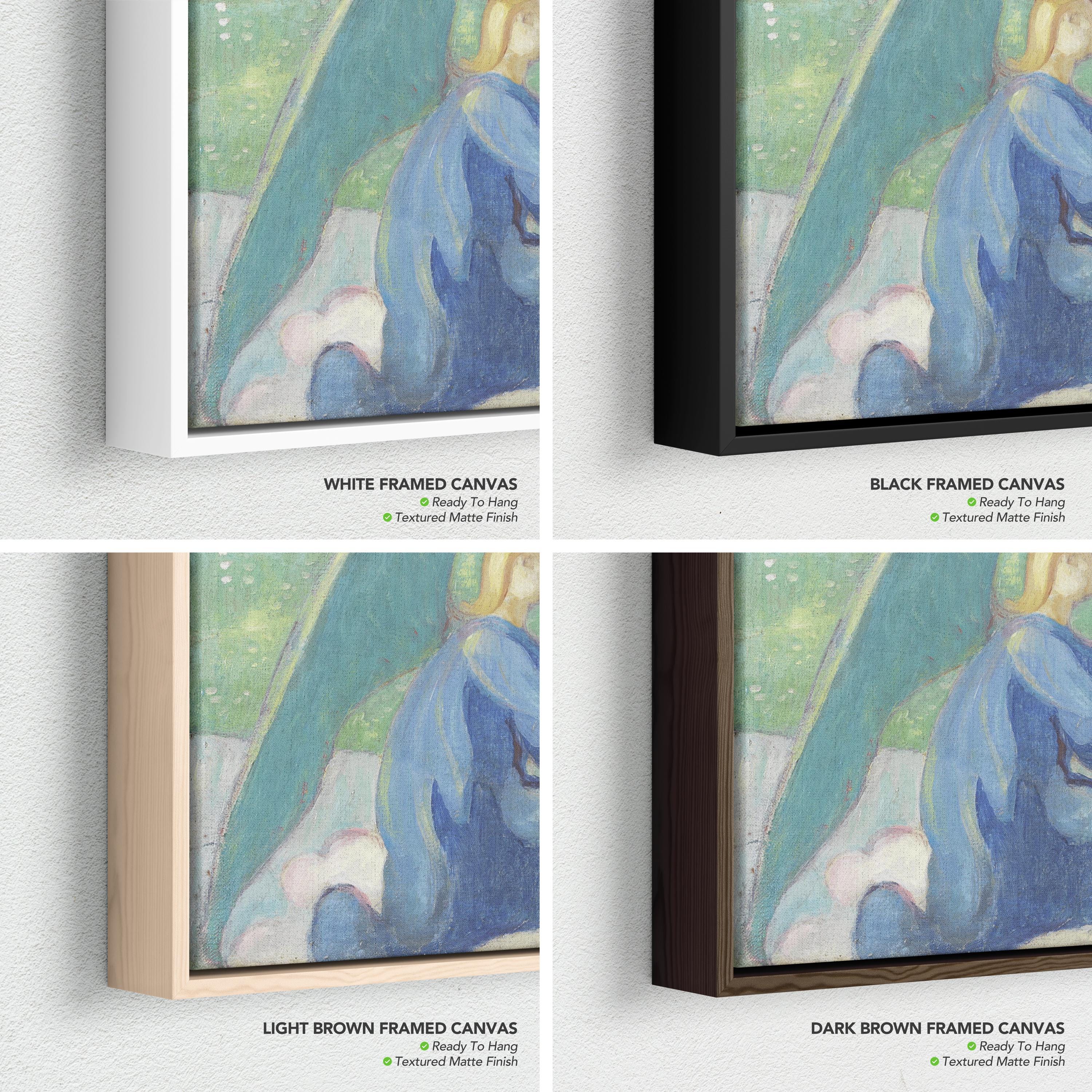 Emile Bernard L'annonciation 1890 Mid Century Canvas Art | Poster Print