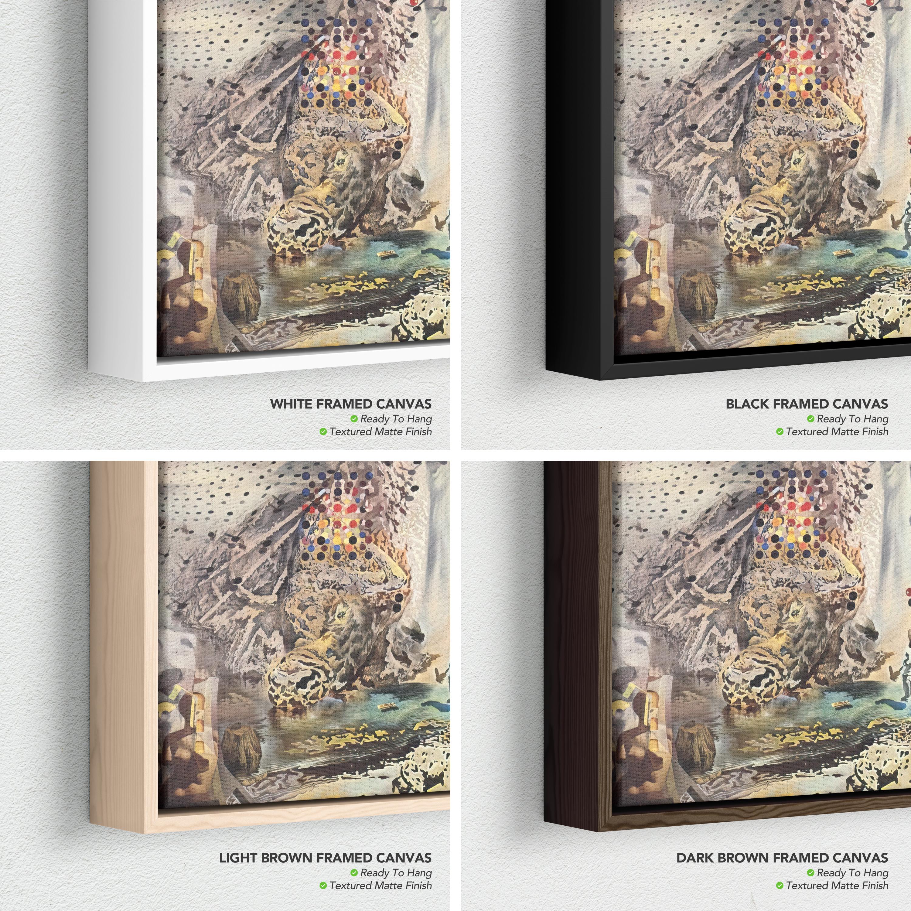 Salvador Dali The Hallucinogenic Toreador Surrealism Wall Art Canvas | Framed Poster Print
