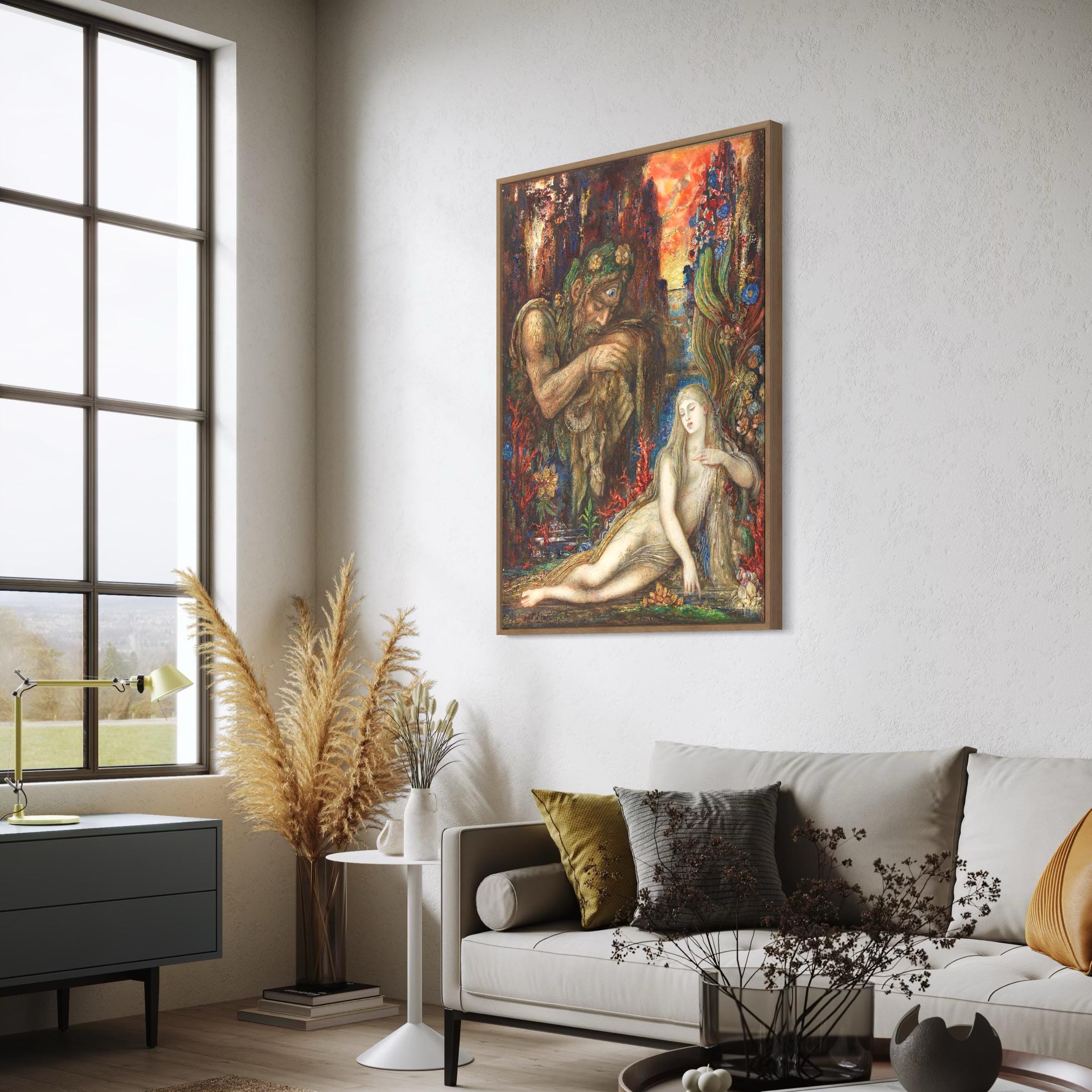 Gustave Moreau Galatea 1896 Symbolist Canvas Art | Poster Print