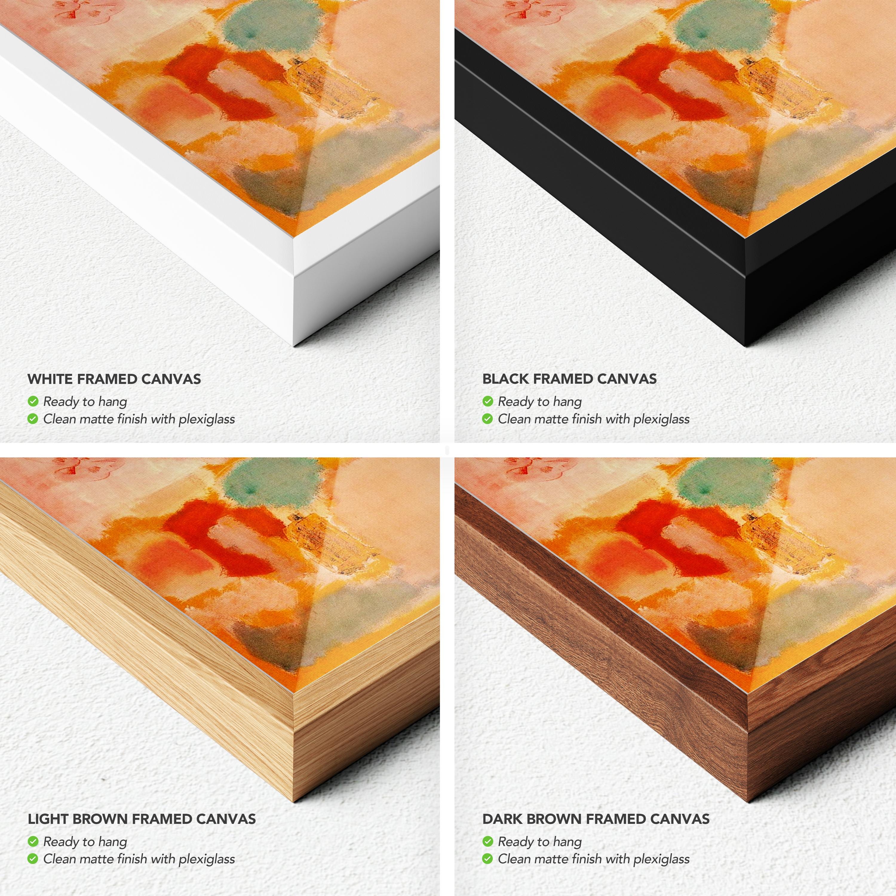 Mark Rothko No. 21 | Abstract Expressionist Color Field Canvas Art | Poster Print