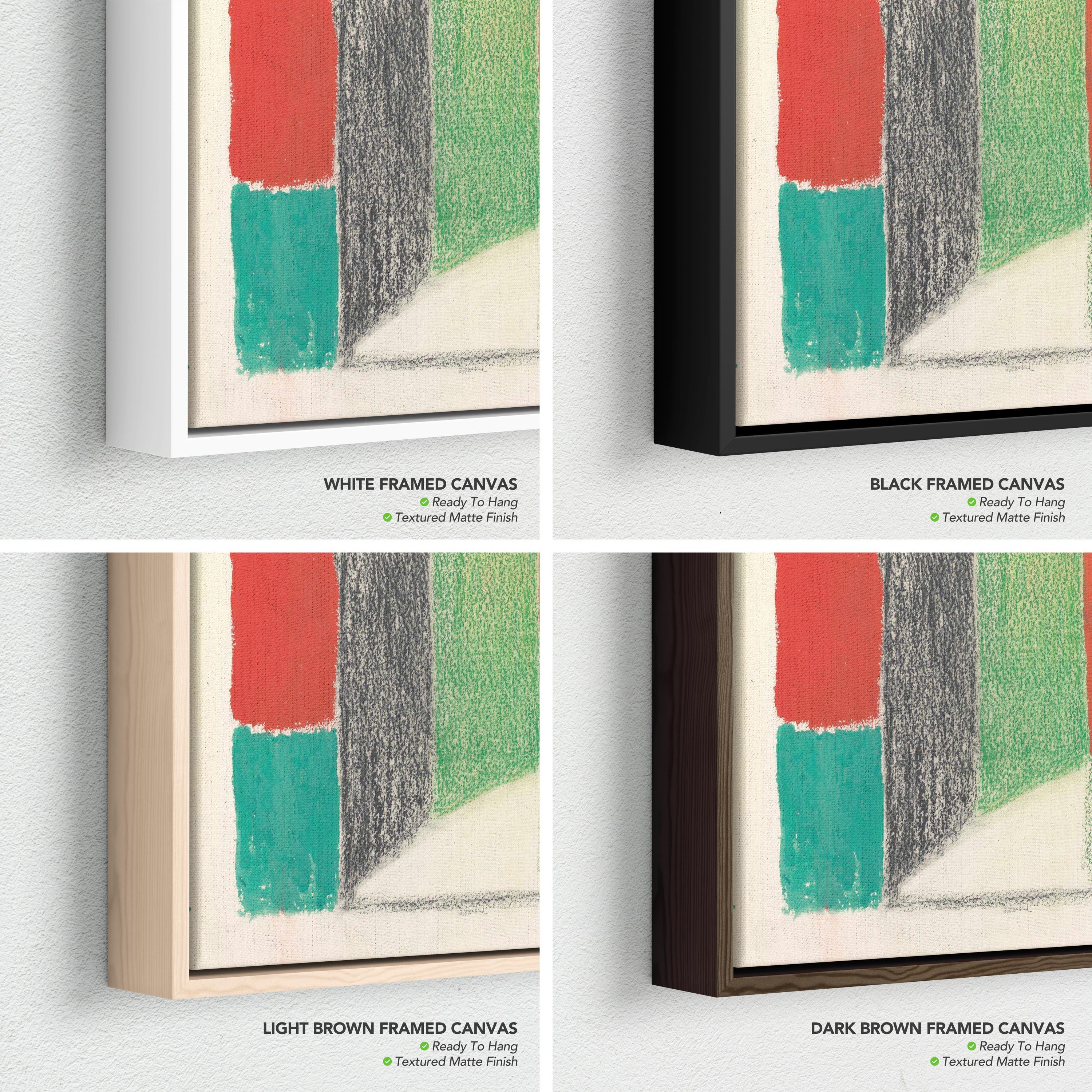 Sonia Delaunay Rythme couleur no. 1562 Abstract Modern Canvas Art | Poster Print