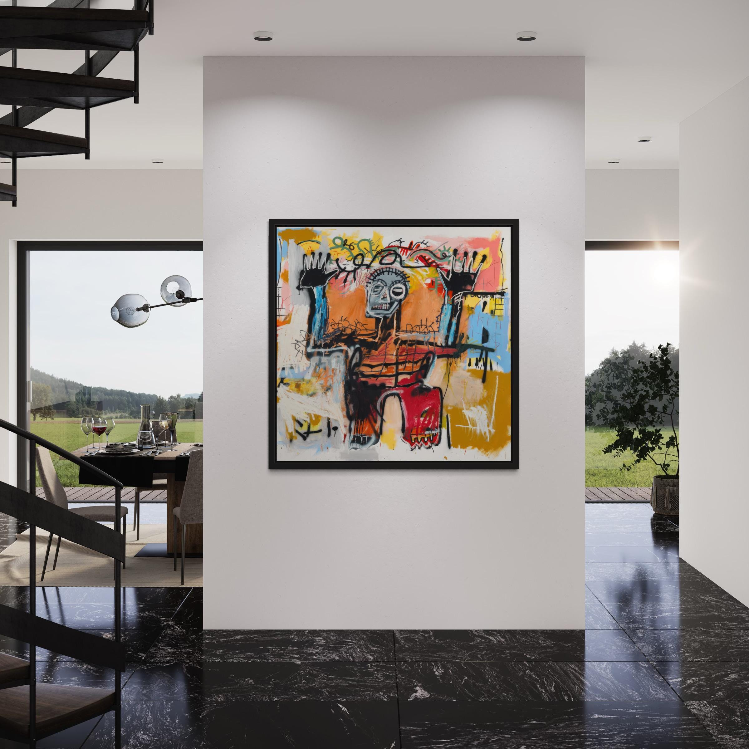 Jean-Michel Basquiat Untitled 1981 Canvas Art | Poster Print