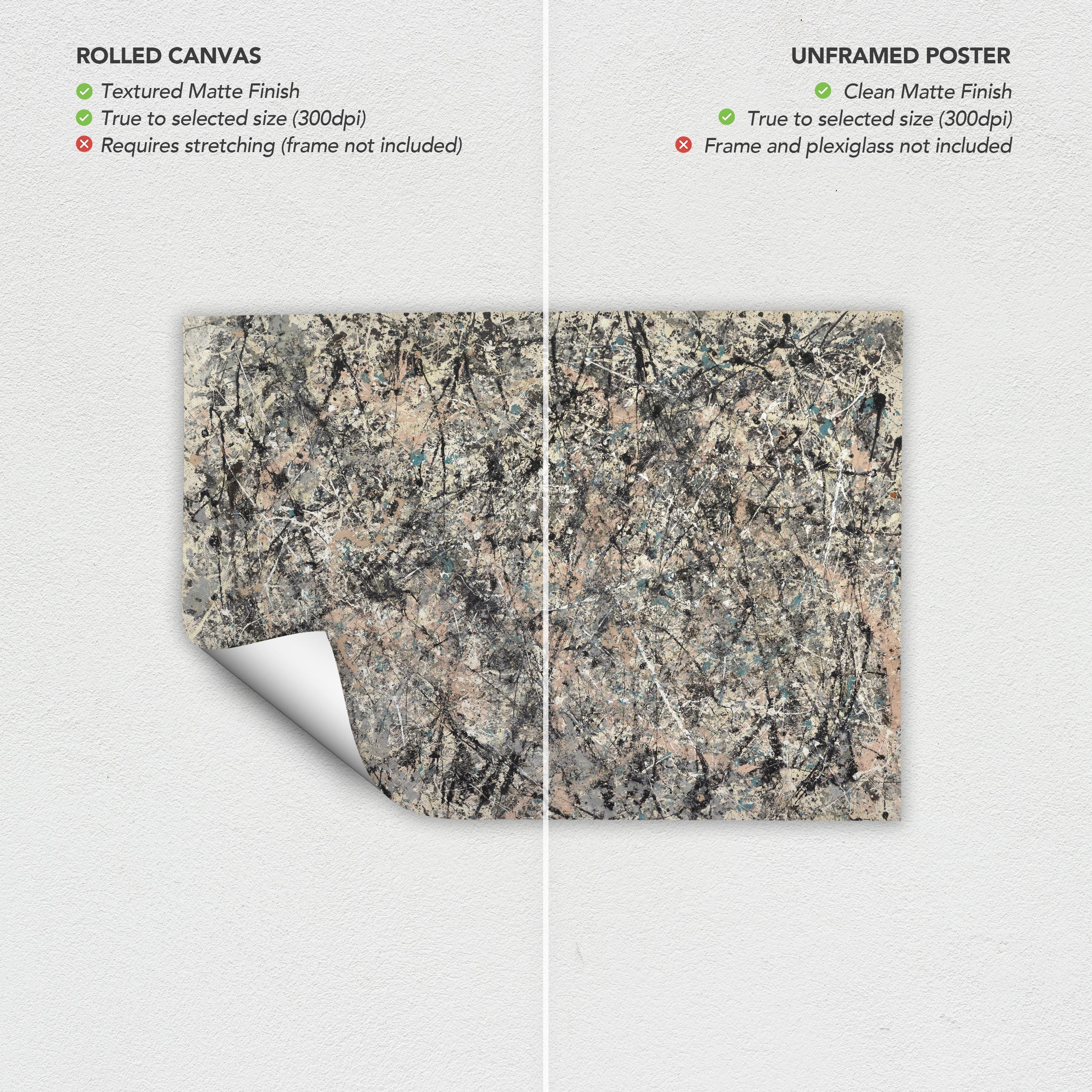 Lavender Mist Number 1 by Jackson Pollock | Canvas Art | Poster Print