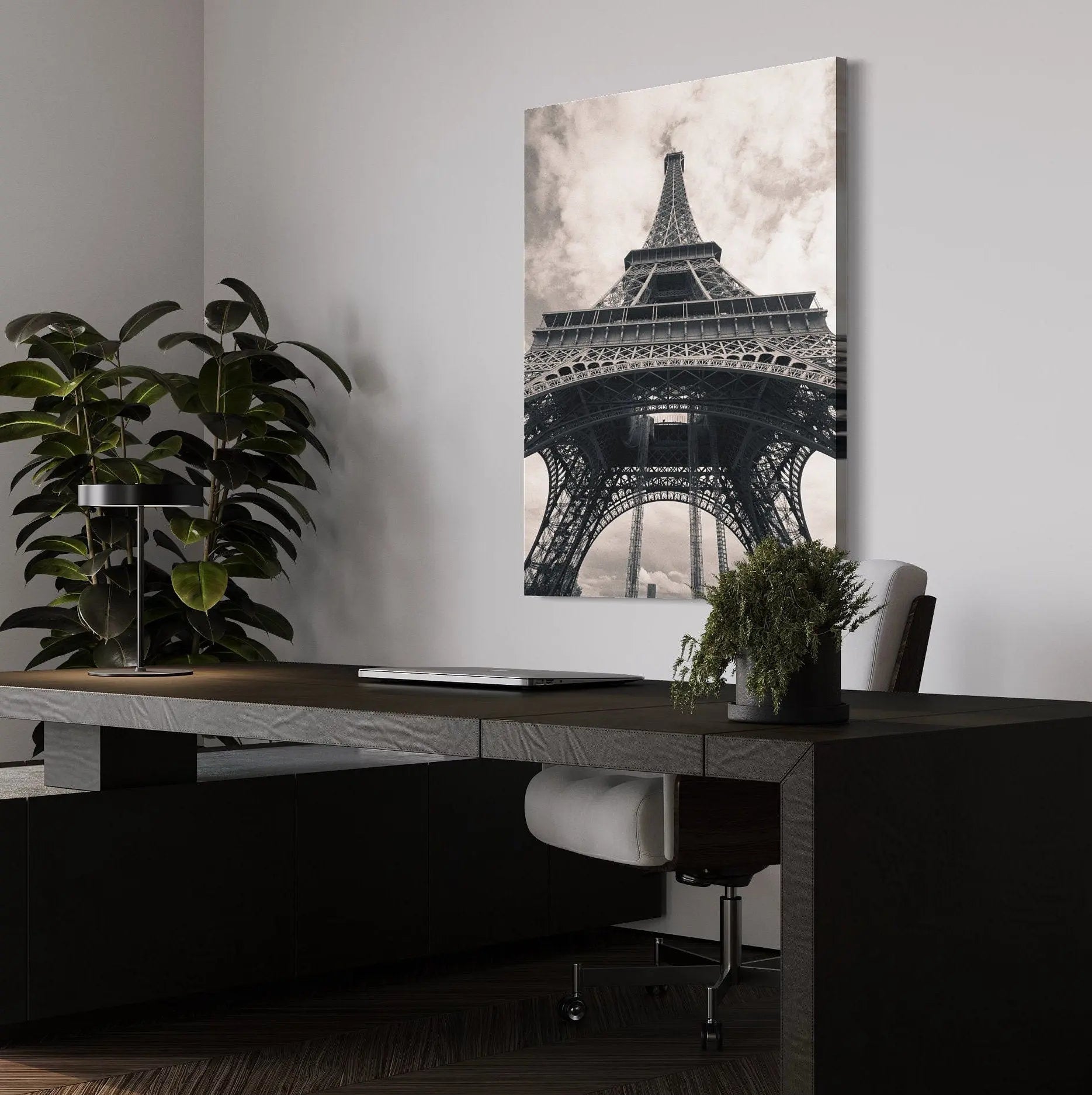 Eiffel Tower. Paris City Canvas Wall Art | Poster Print Canvastoria