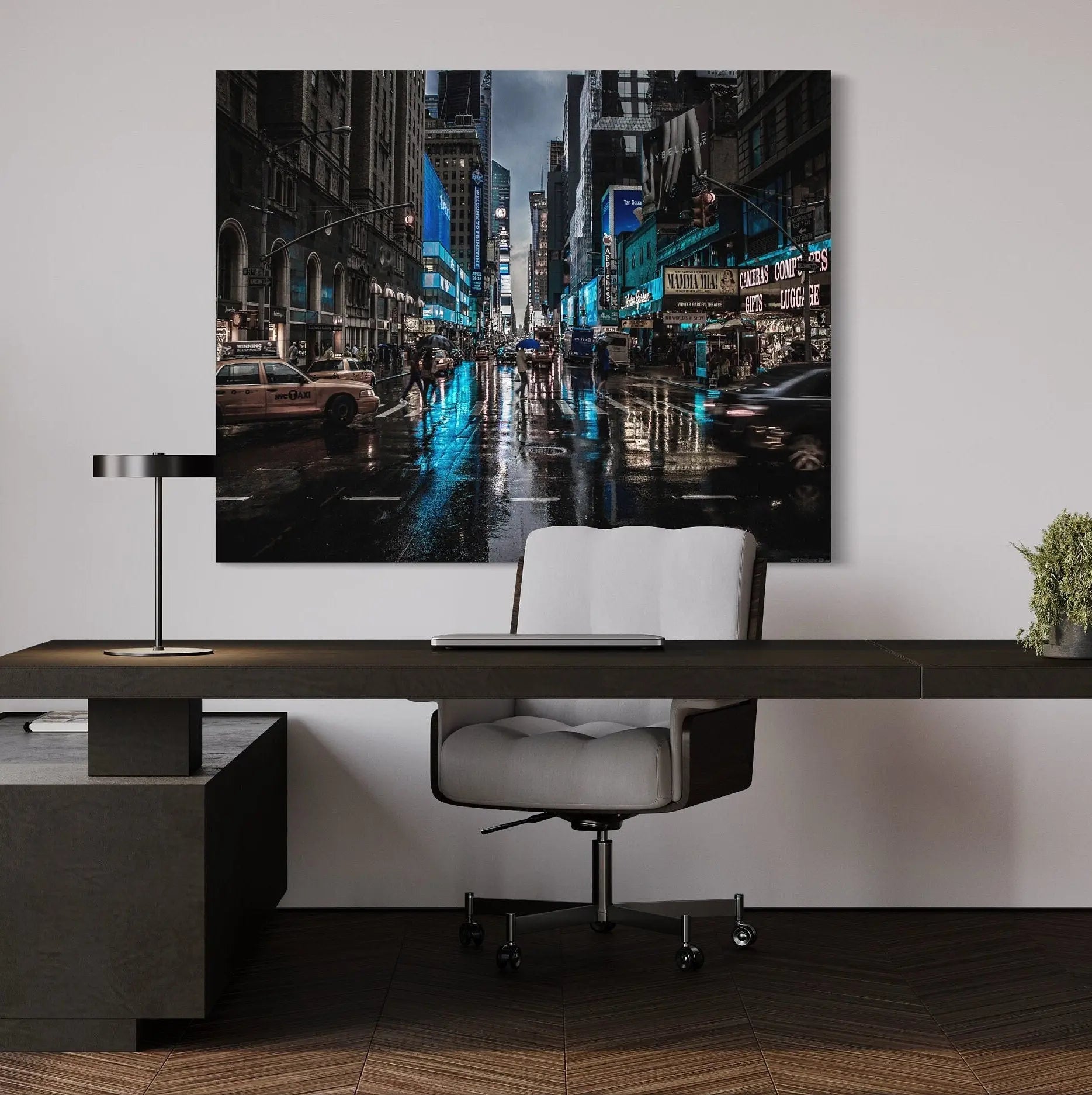 New York Urban Art Photo Canvas Wall Art | Poster Print Canvastoria