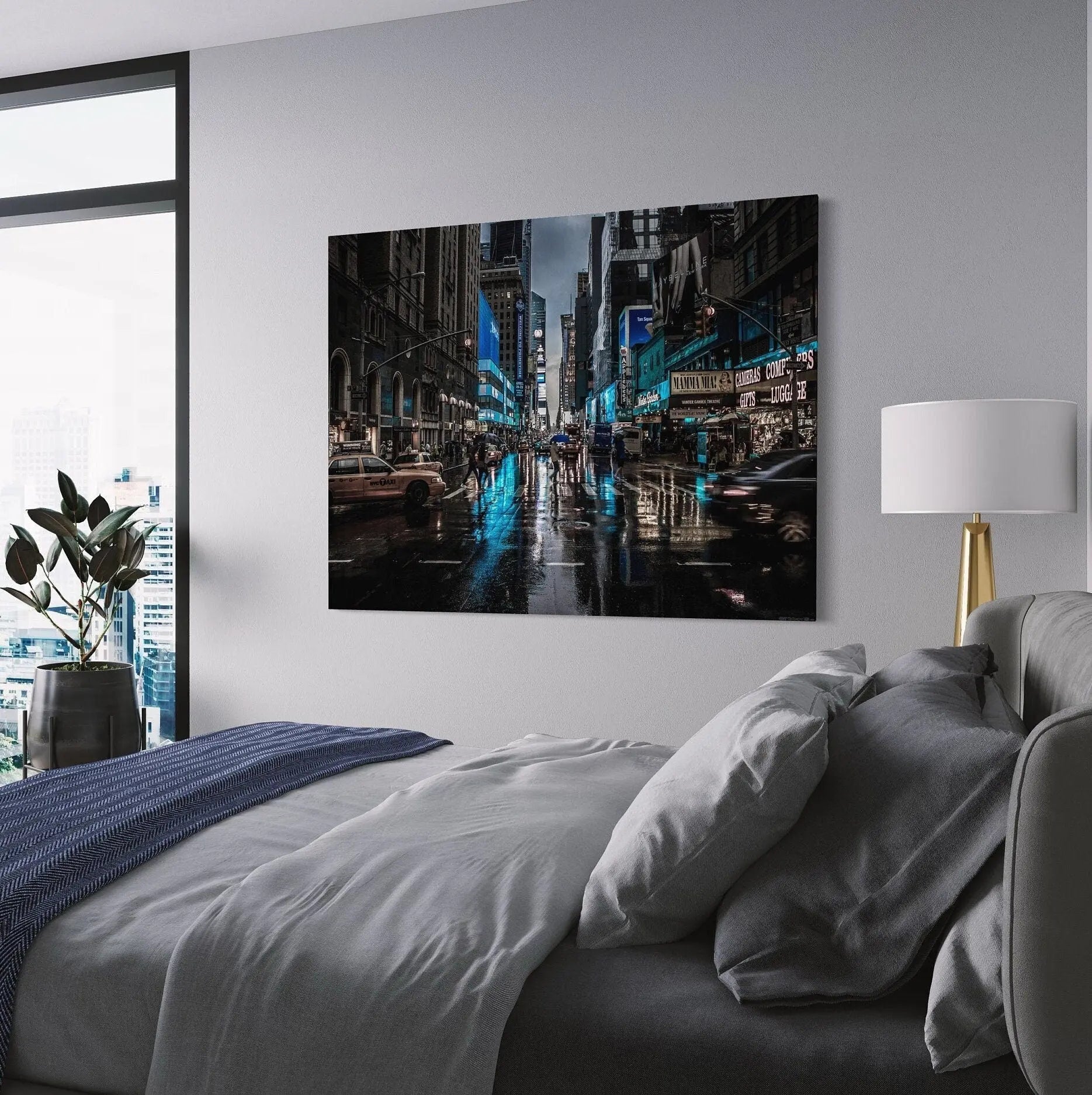 New York Urban Art Photo Canvas Wall Art | Poster Print Canvastoria