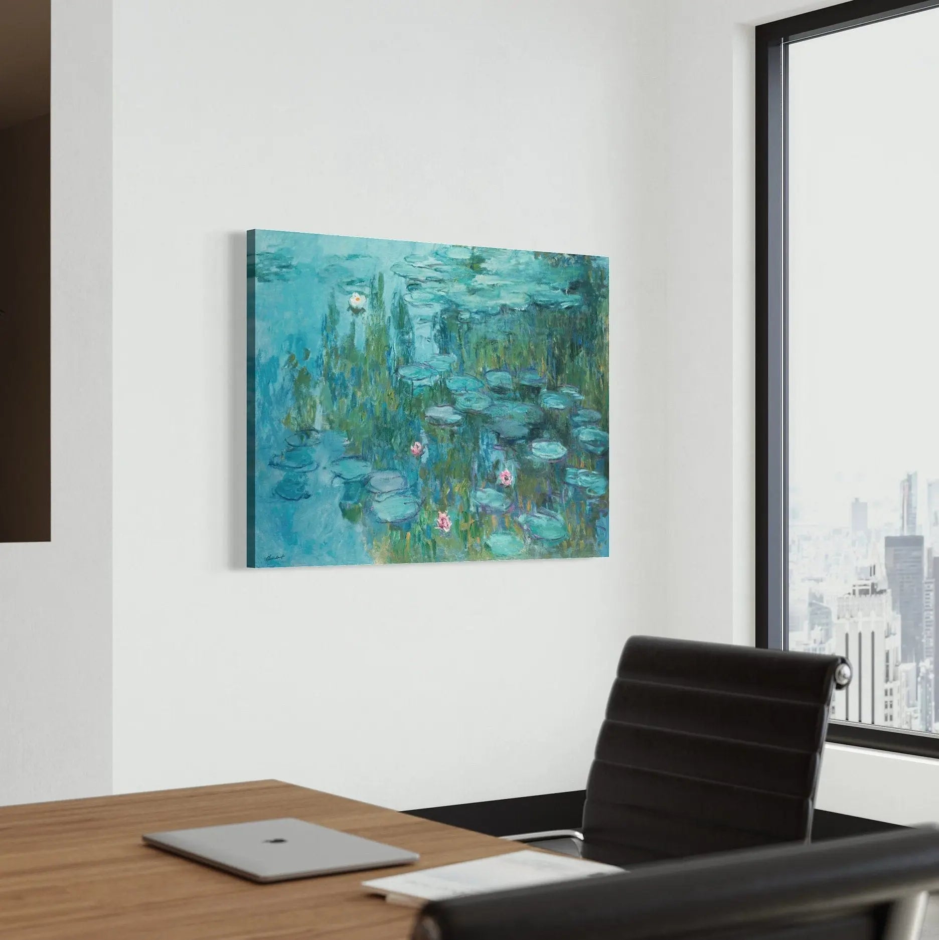 Claude Monet ‘Water Lilies’ Canvas Wall Art | Poster Print Canvastoria