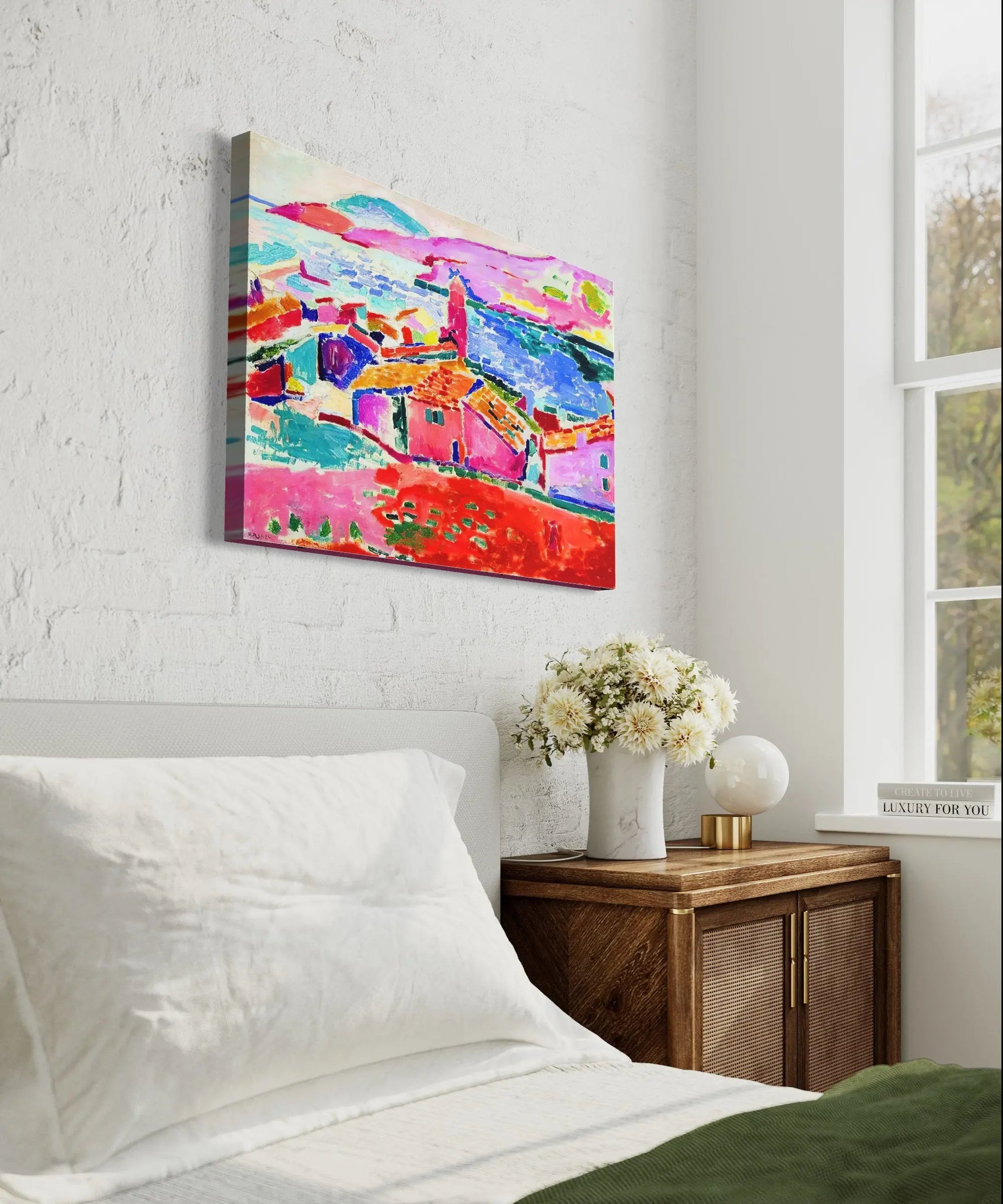 Henri Matisse 'View of Collioure' Canvas Wall Art | Poster Print Canvastoria