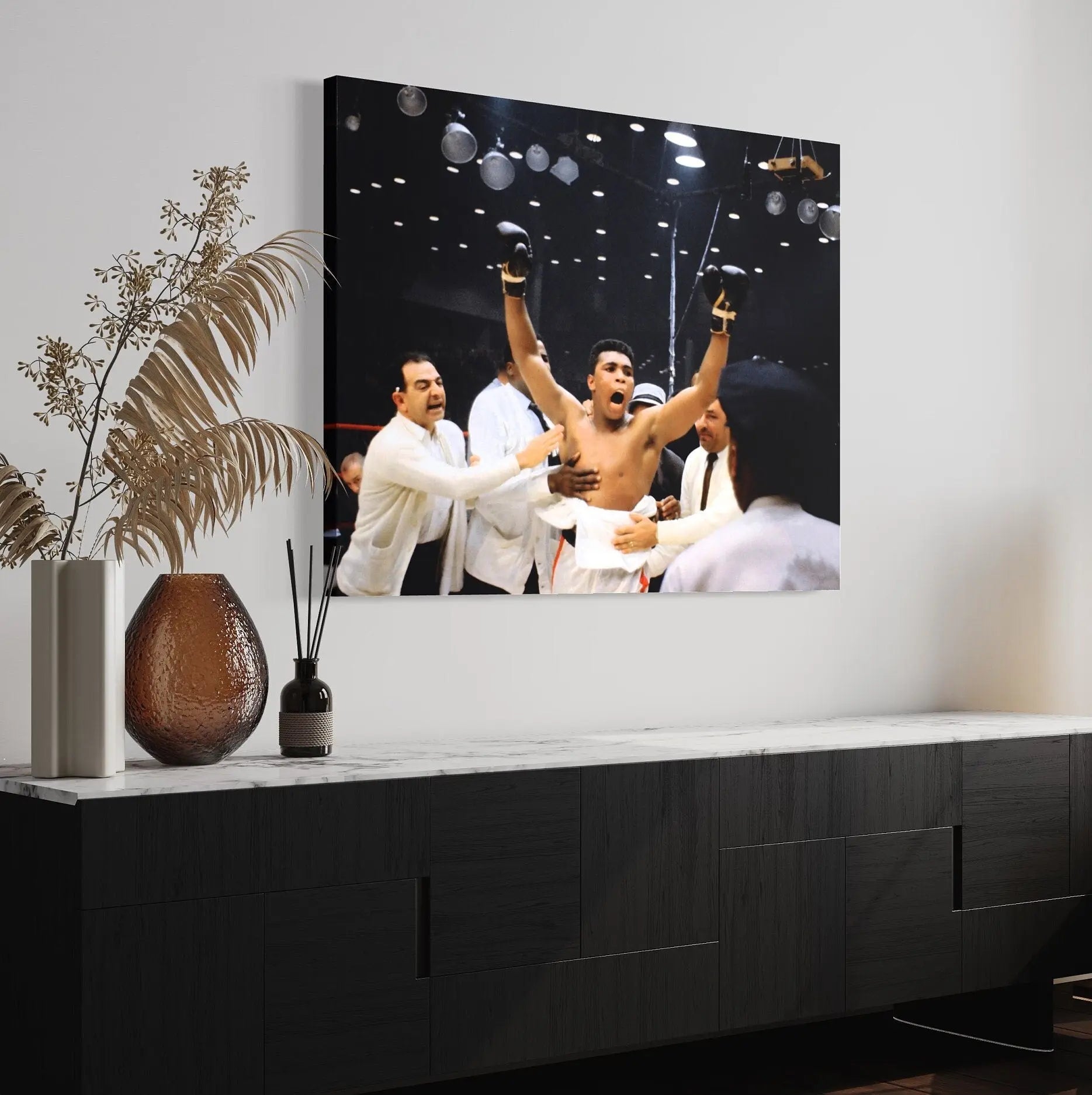 Muhammad Ali 'Victory' Canvas Wall Art | Poster Print Canvastoria
