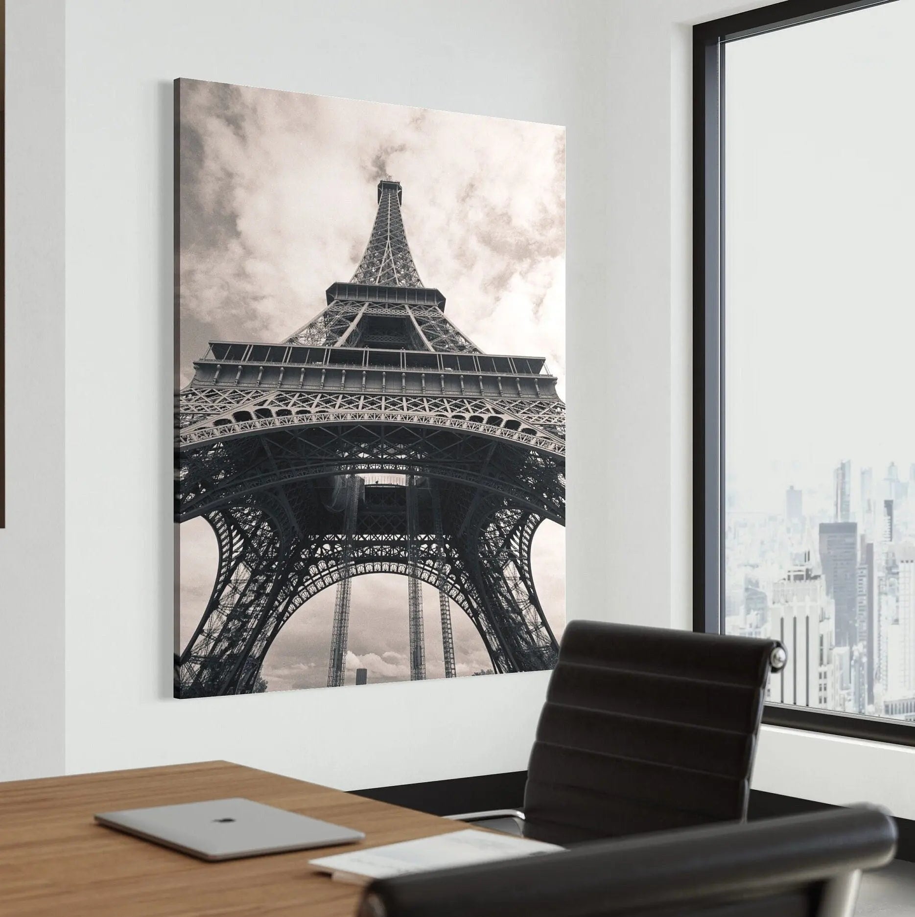 Eiffel Tower. Paris City Canvas Wall Art | Poster Print Canvastoria