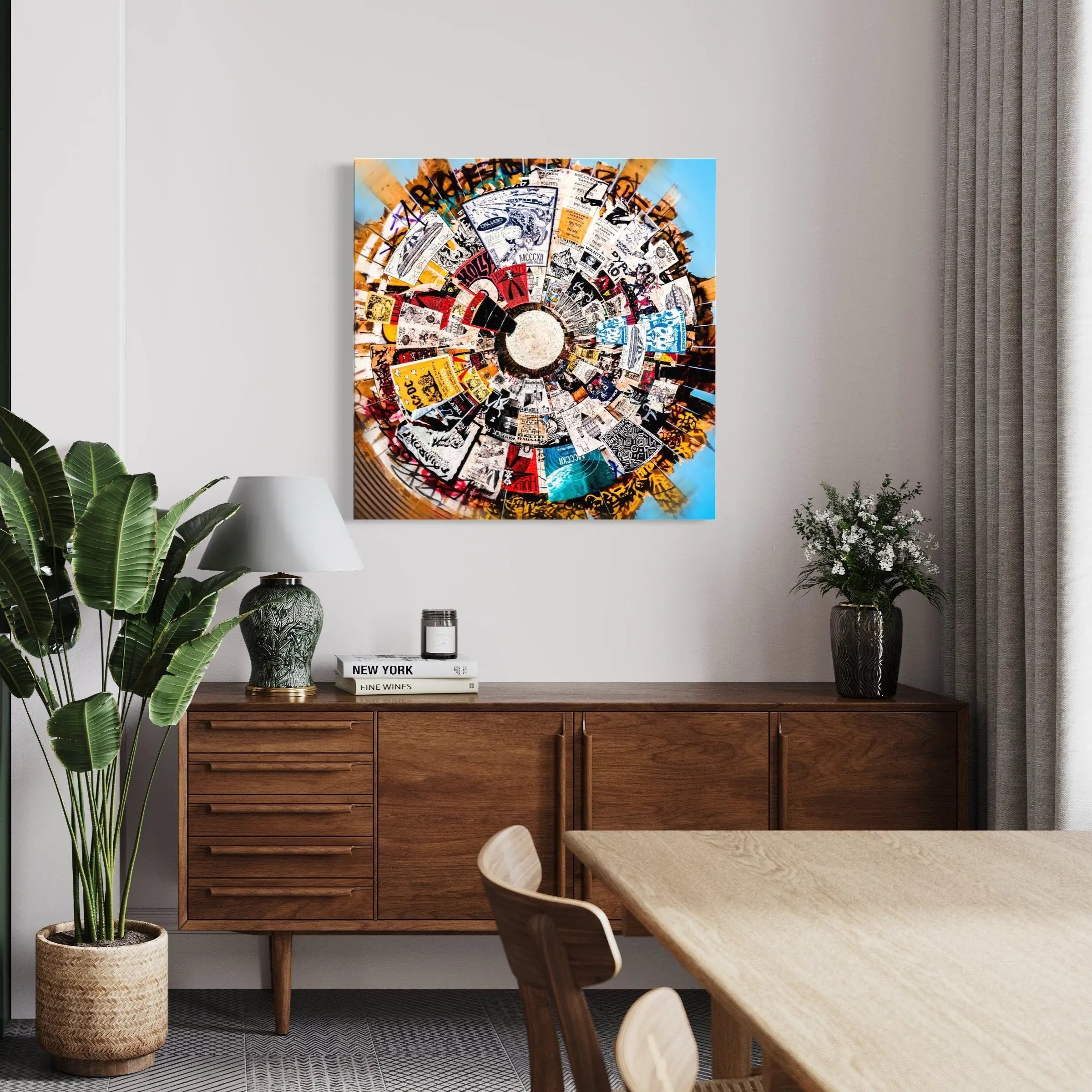 Rock n Rolled Canvas Wall Art | Poster Print Canvastoria