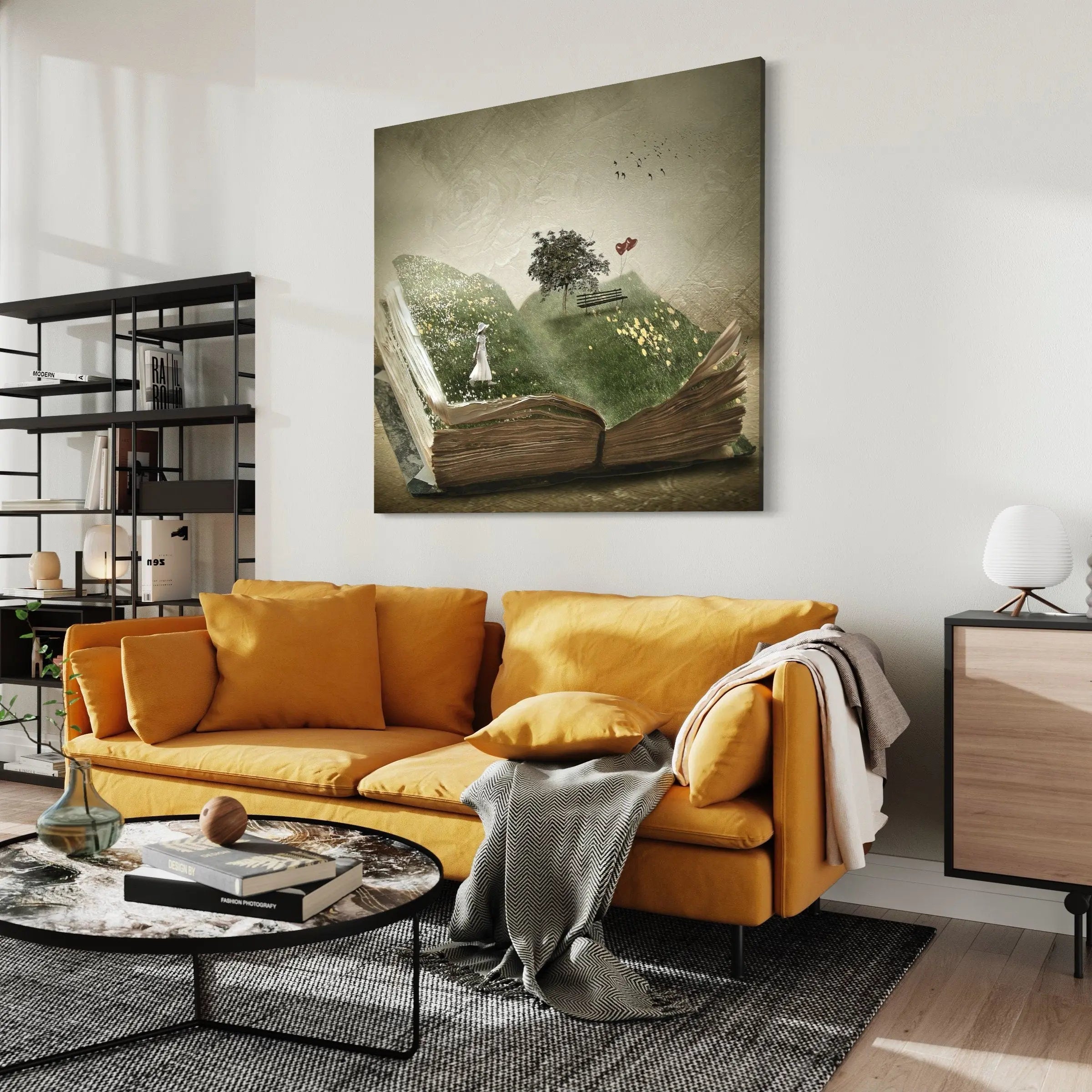 Summer Story Canvas Wall Art | Poster Print - Canvastoria