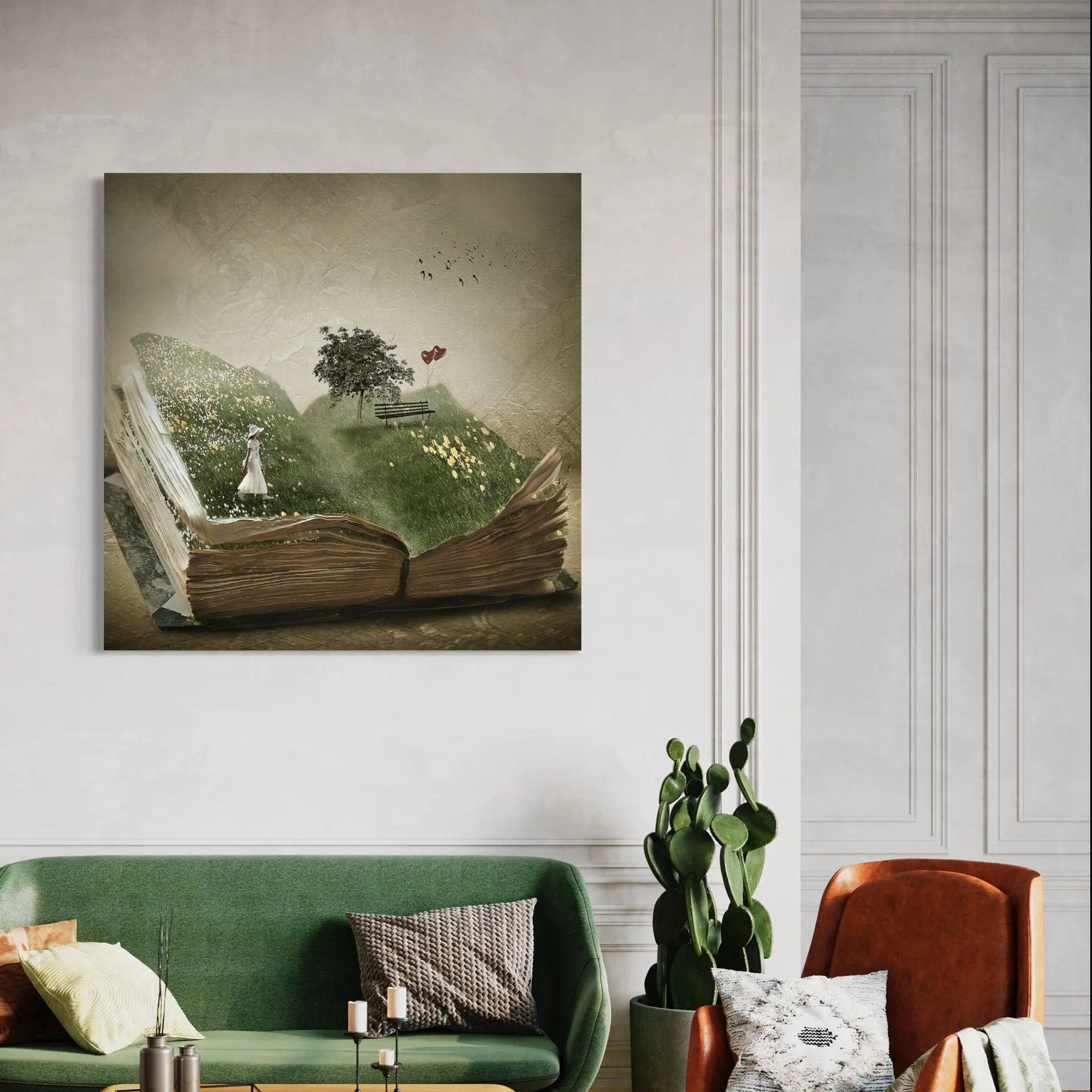 Summer Story Canvas Wall Art | Poster Print - Canvastoria