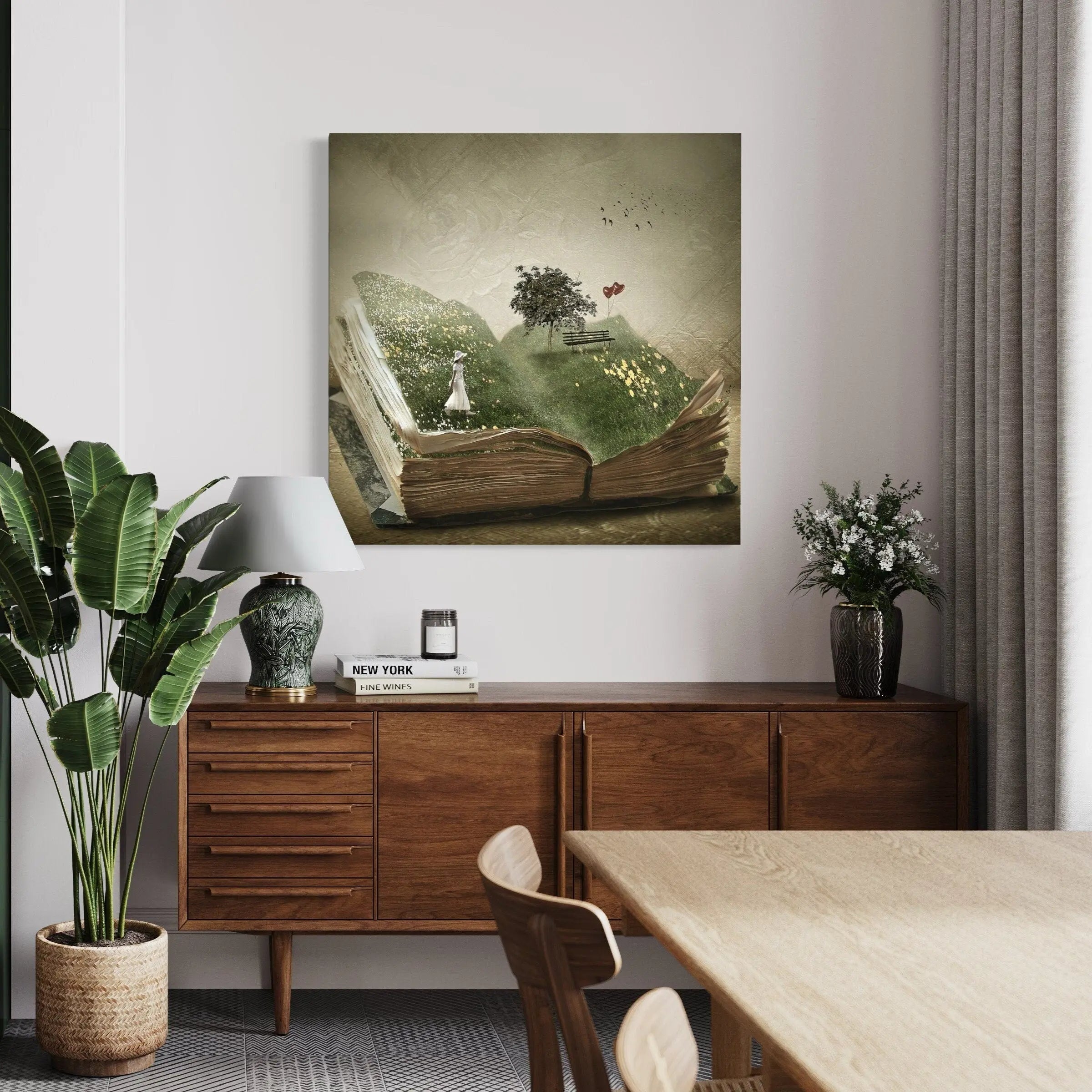 Summer Story Canvas Wall Art | Poster Print - Canvastoria