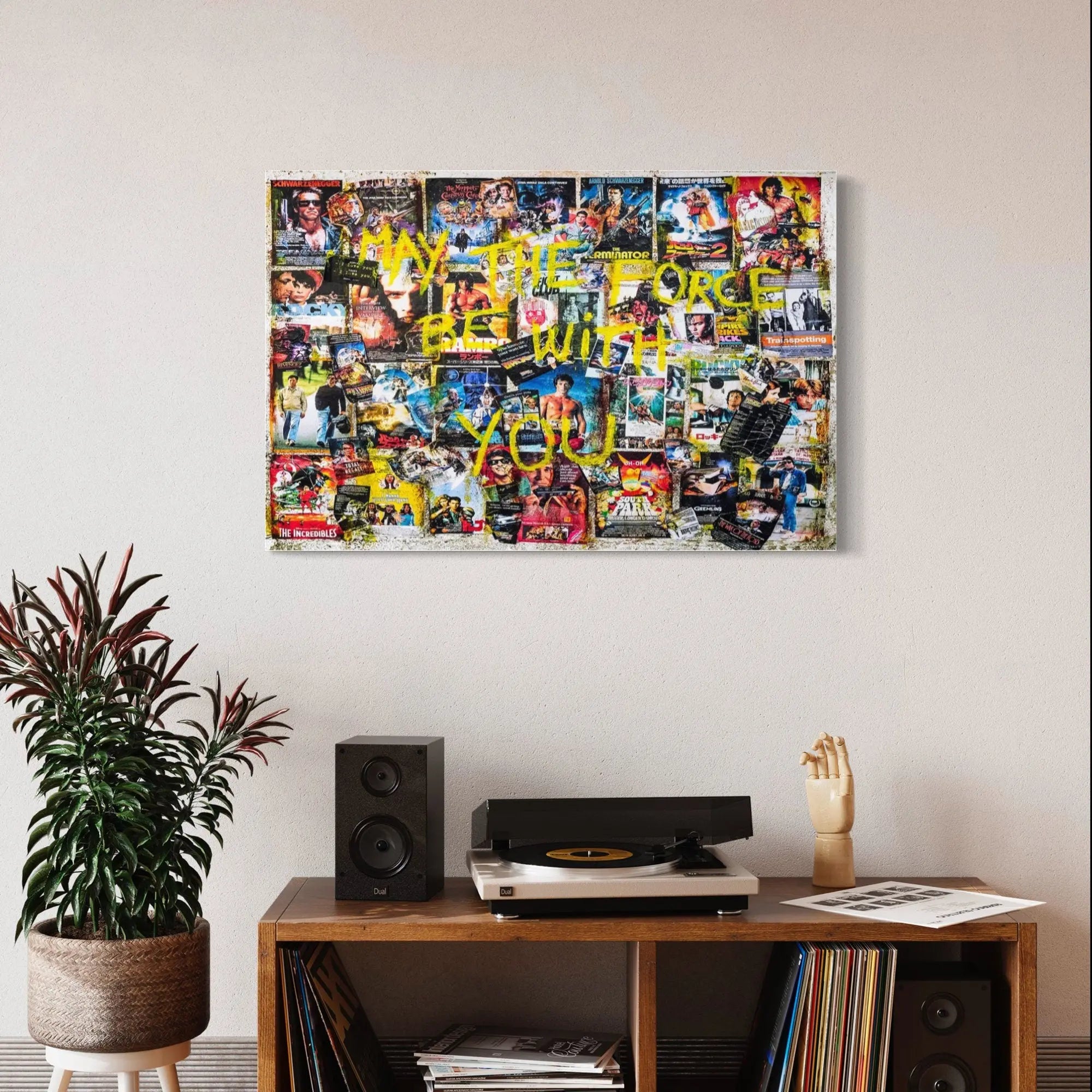 May The Force Be With You Canvas Wall Art | Poster Print Canvastoria