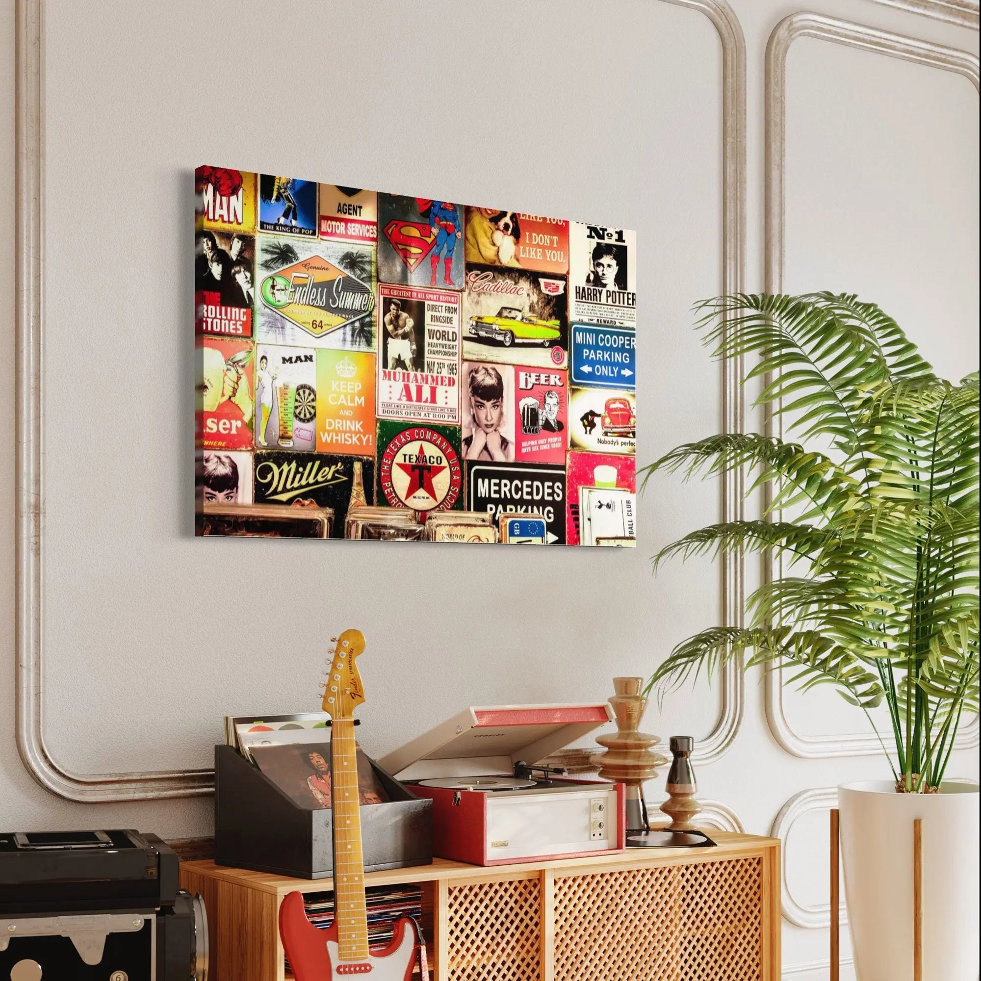 Vintage Dream Canvas Wall Art | Poster Print Canvastoria