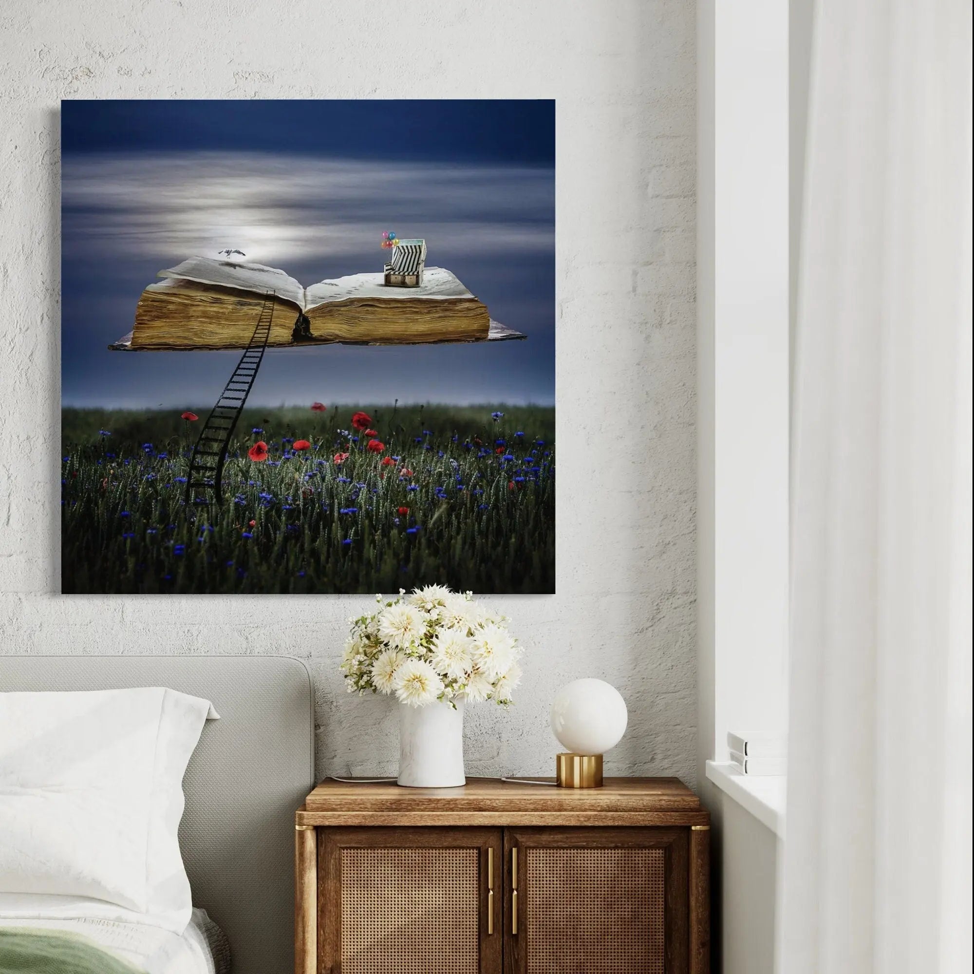 Modern Switchen Book Art Canvas Wall Art | Poster Print - Canvastoria