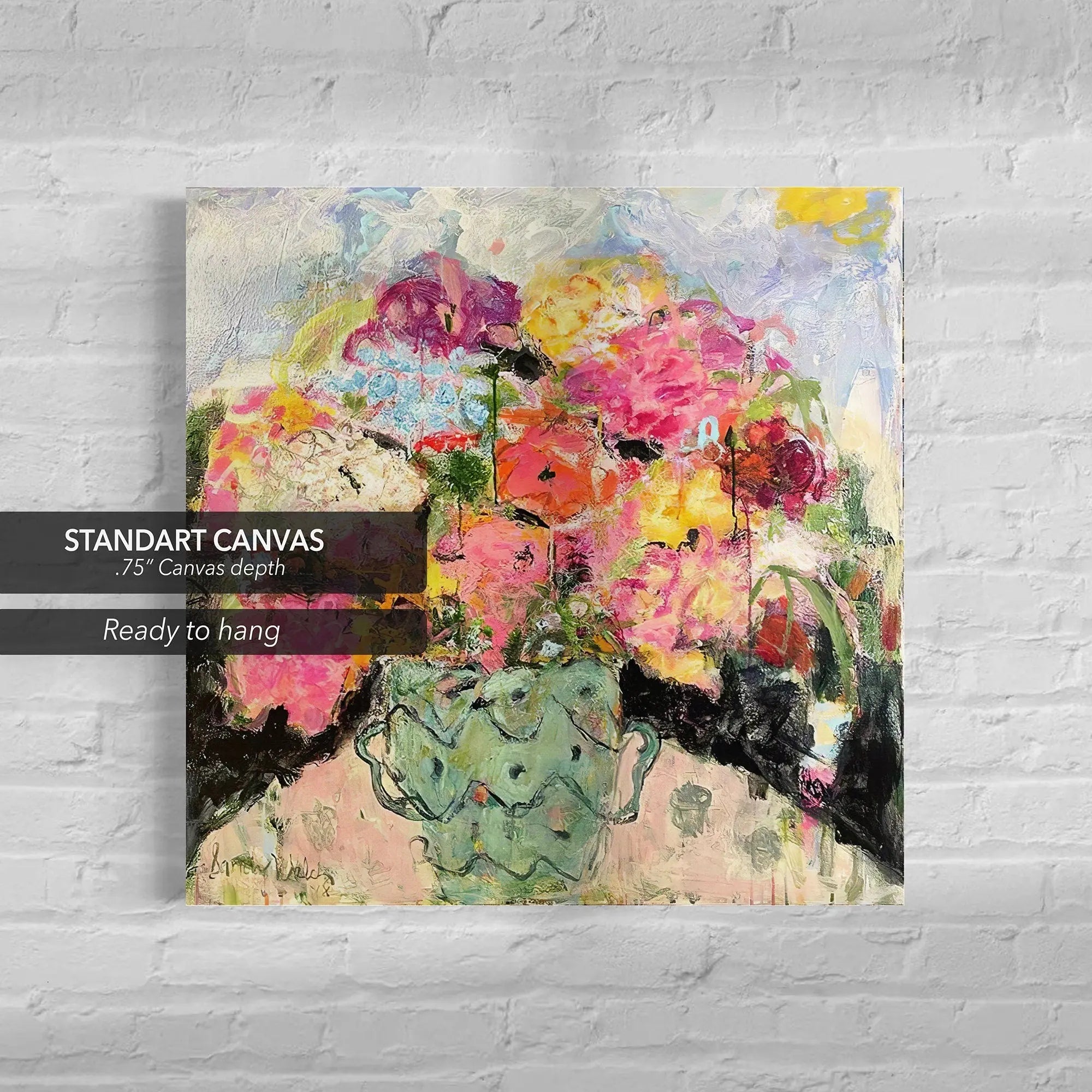 Henri Sandy Welch ‘With Love’ Canvas Wall Art | Poster Print Canvastoria