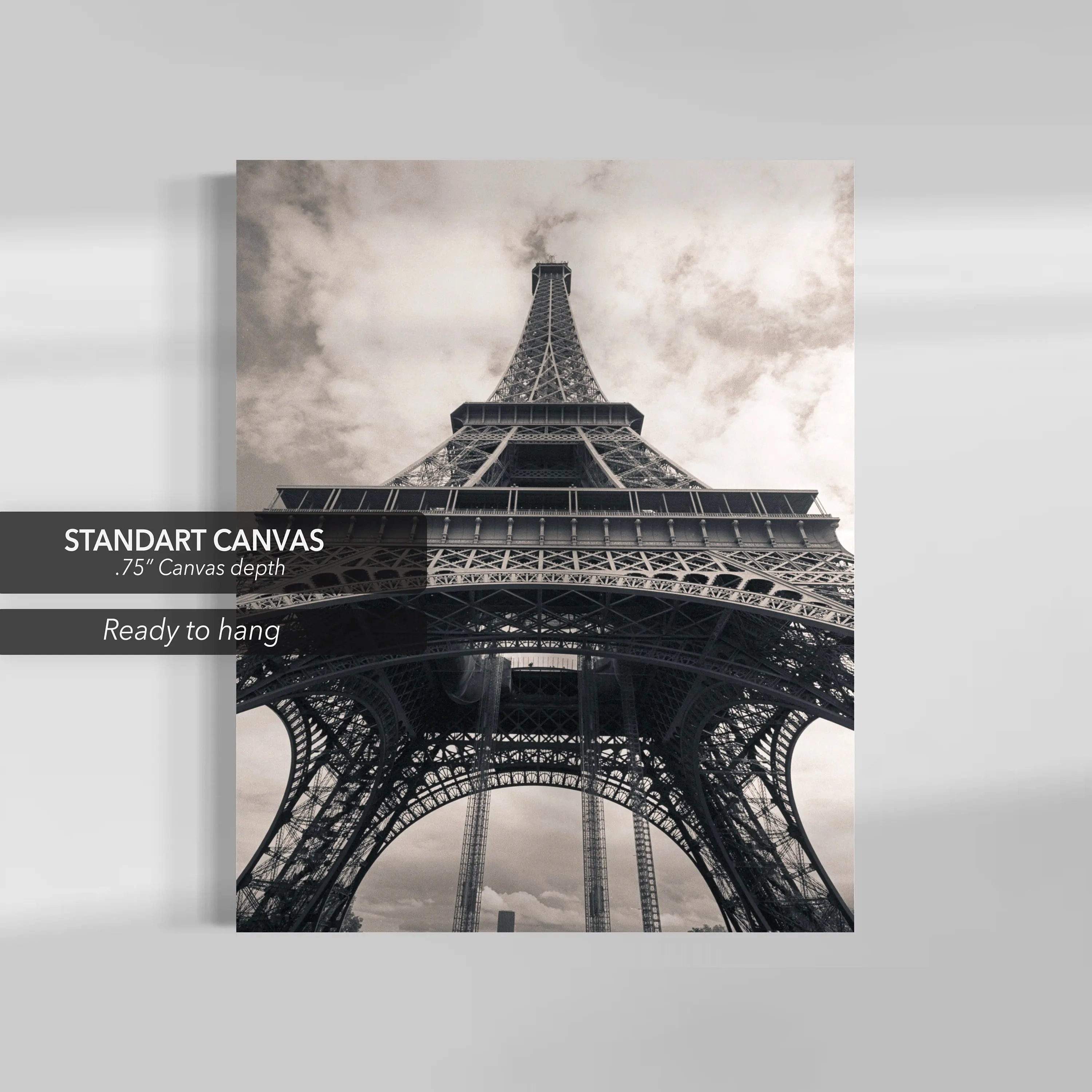 Eiffel Tower. Paris City Canvas Wall Art | Poster Print Canvastoria