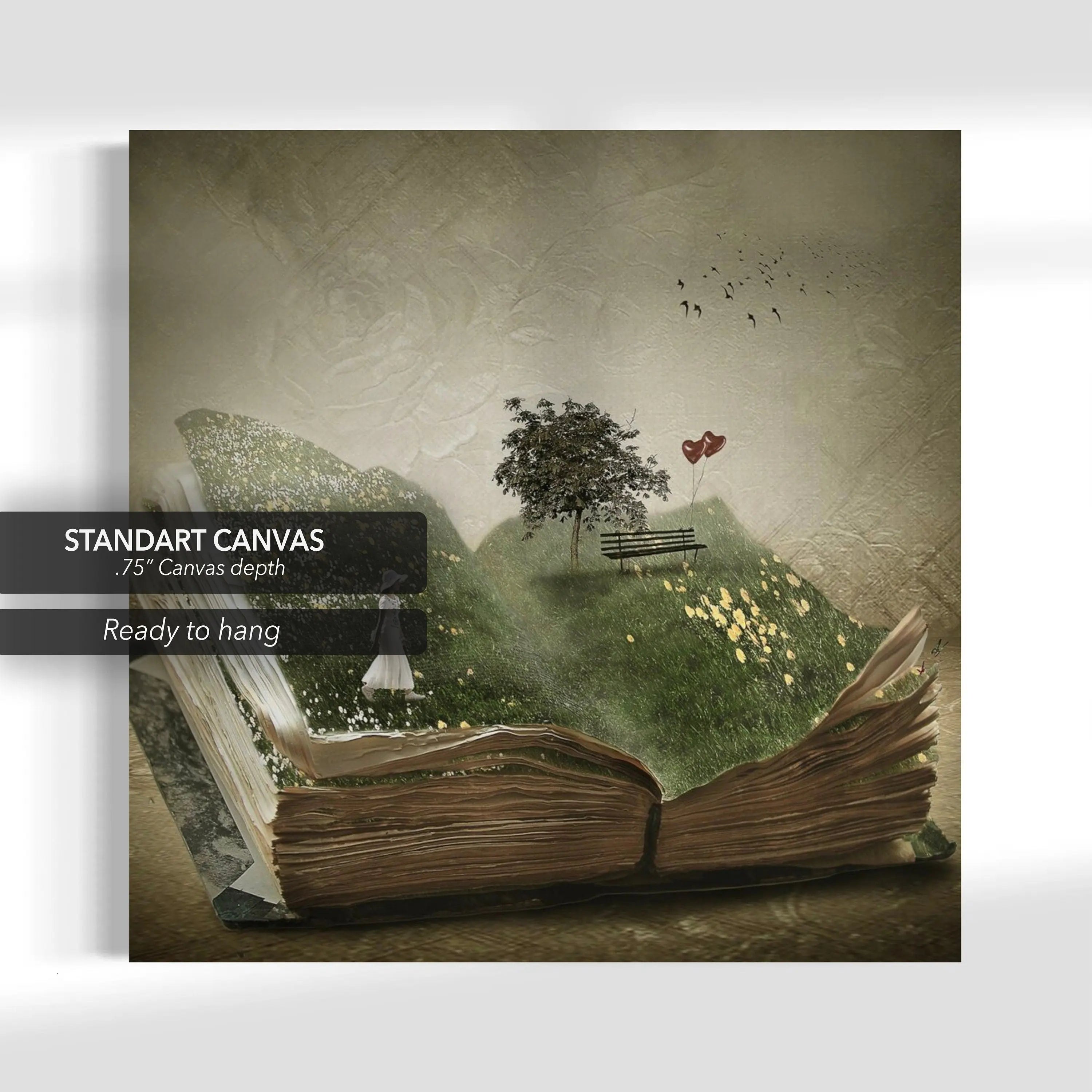 Summer Story Canvas Wall Art | Poster Print - Canvastoria