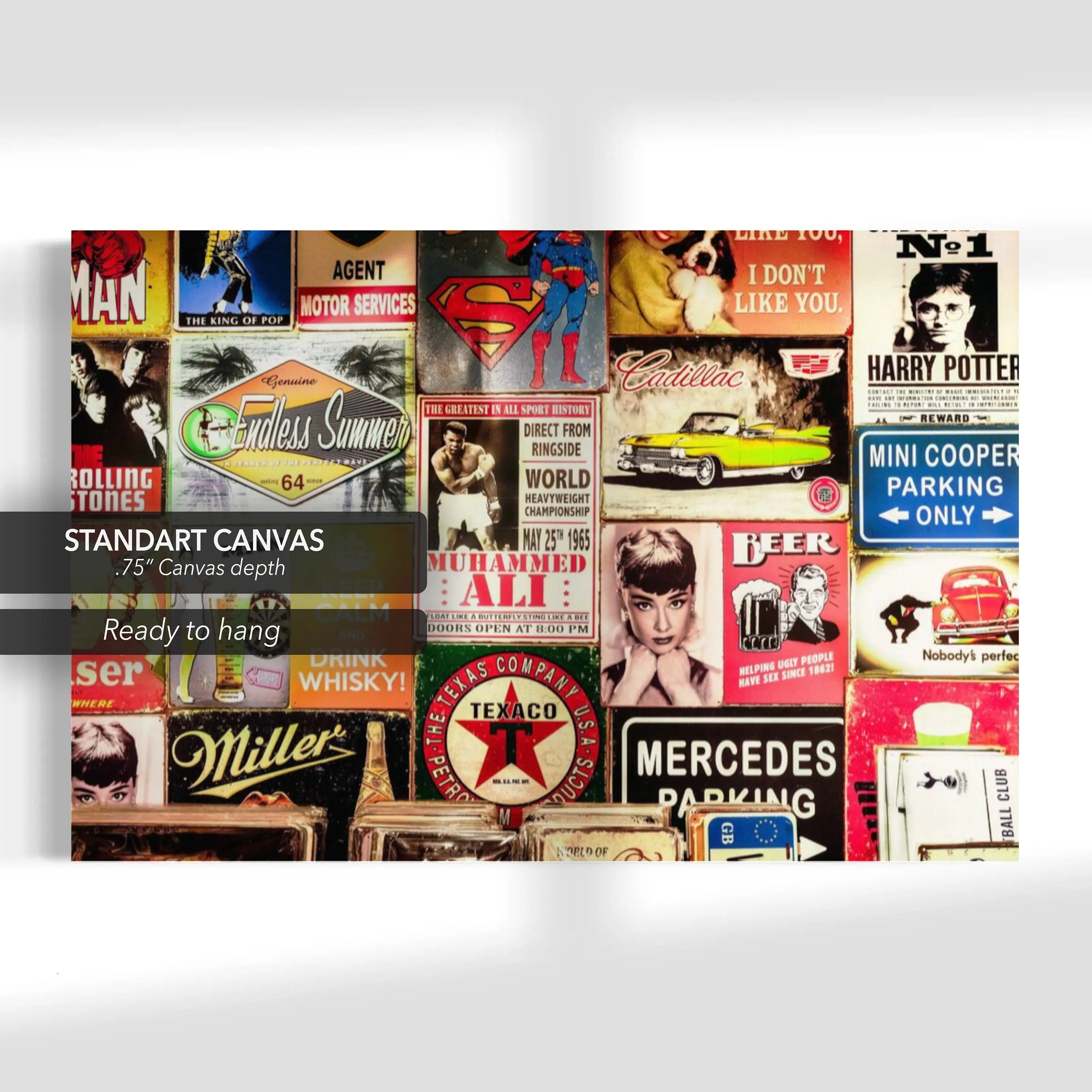 Vintage Dream Canvas Wall Art | Poster Print Canvastoria