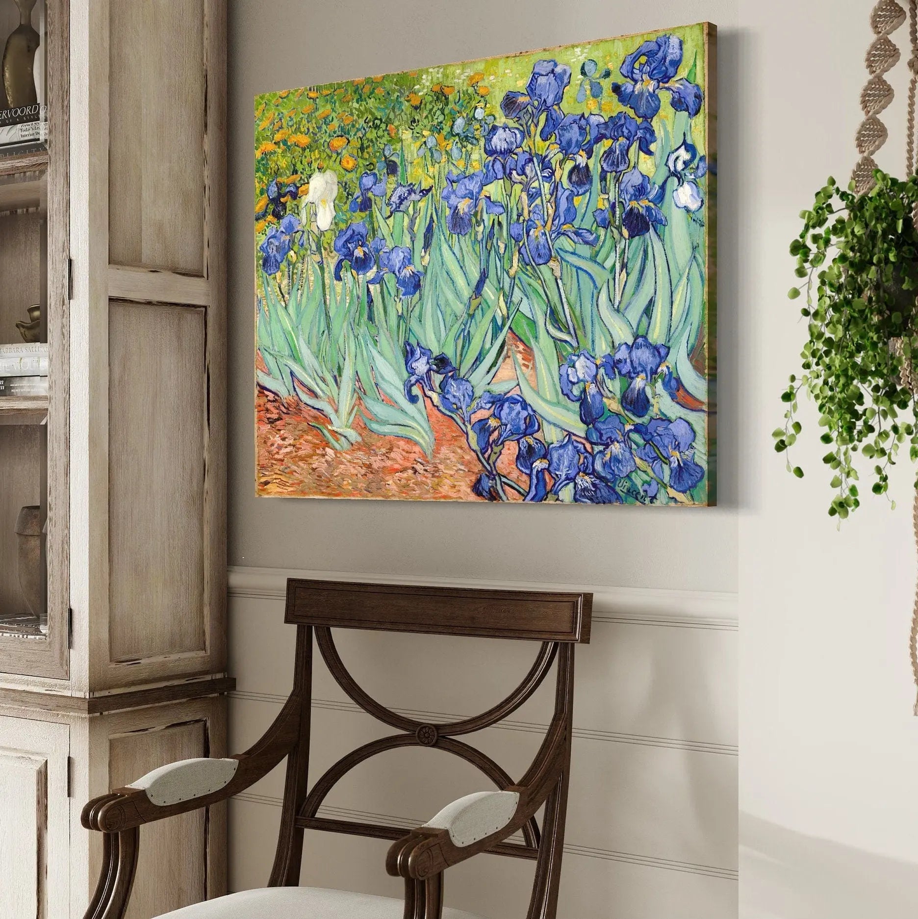 Vincent van Gogh 'Irises' Canvas Wall Art | Poster Print - Canvastoria