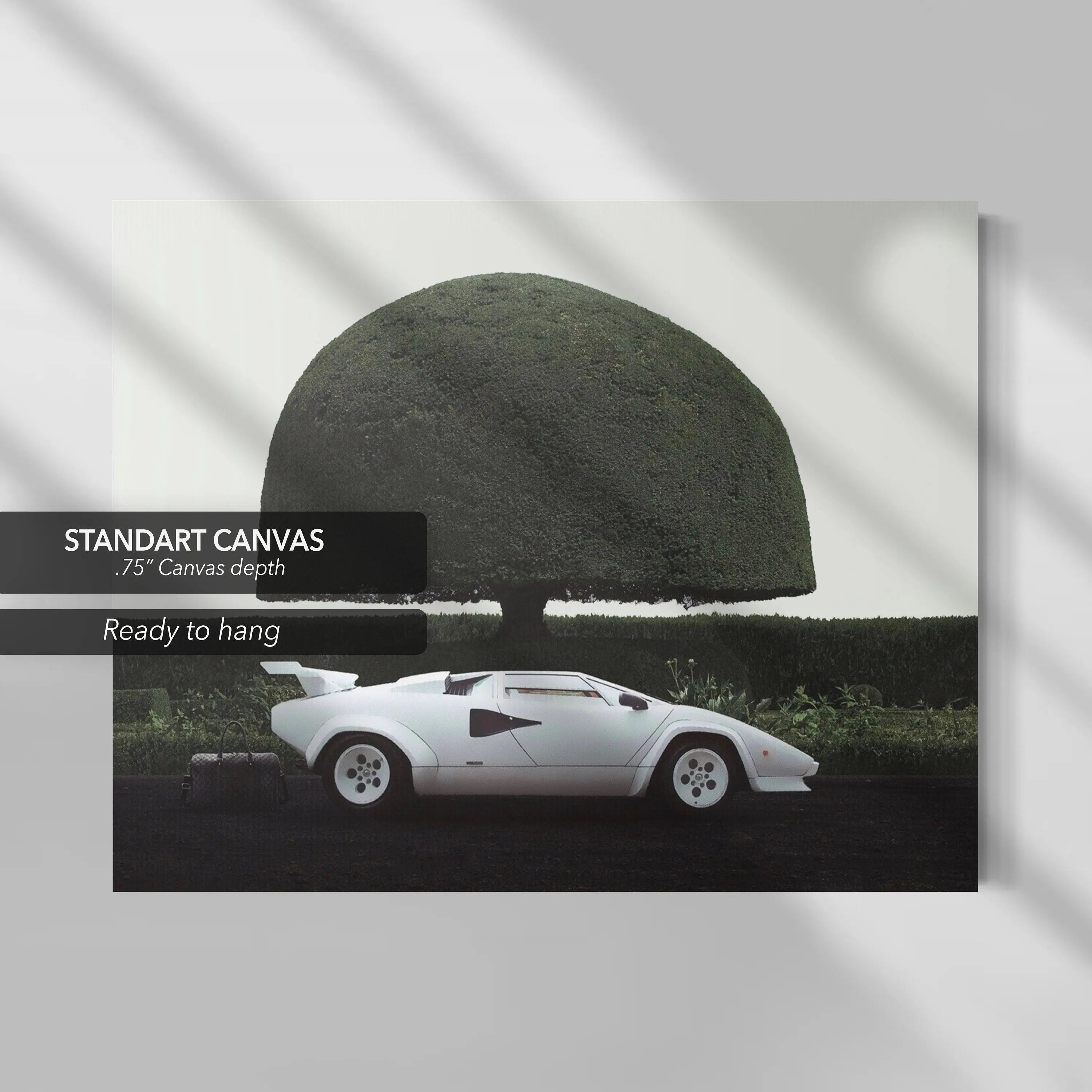 Lamborghini Countach - Racing Dreams Canvas Wall Art | Poster Print Canvastoria