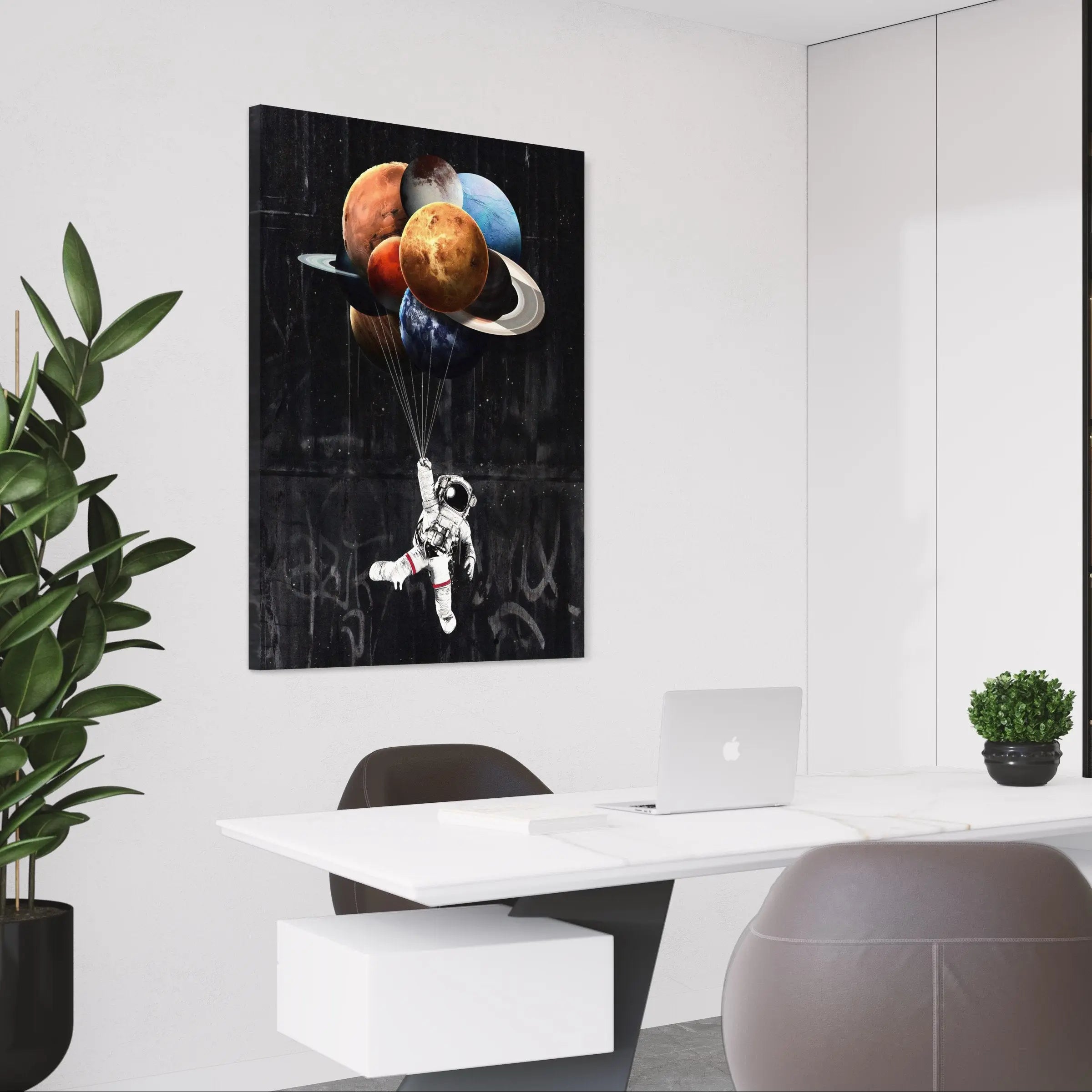 Astro 'Stars The Limit' Canvas Wall Art | Poster Print - Canvastoria
