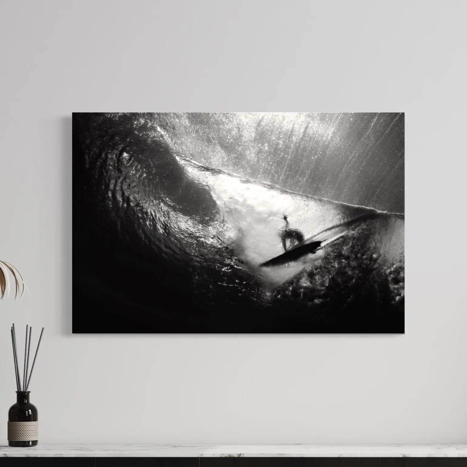 Maui HI Surf Love - Tropical Paradise Canvas Wall Art | Poster Print Canvastoria