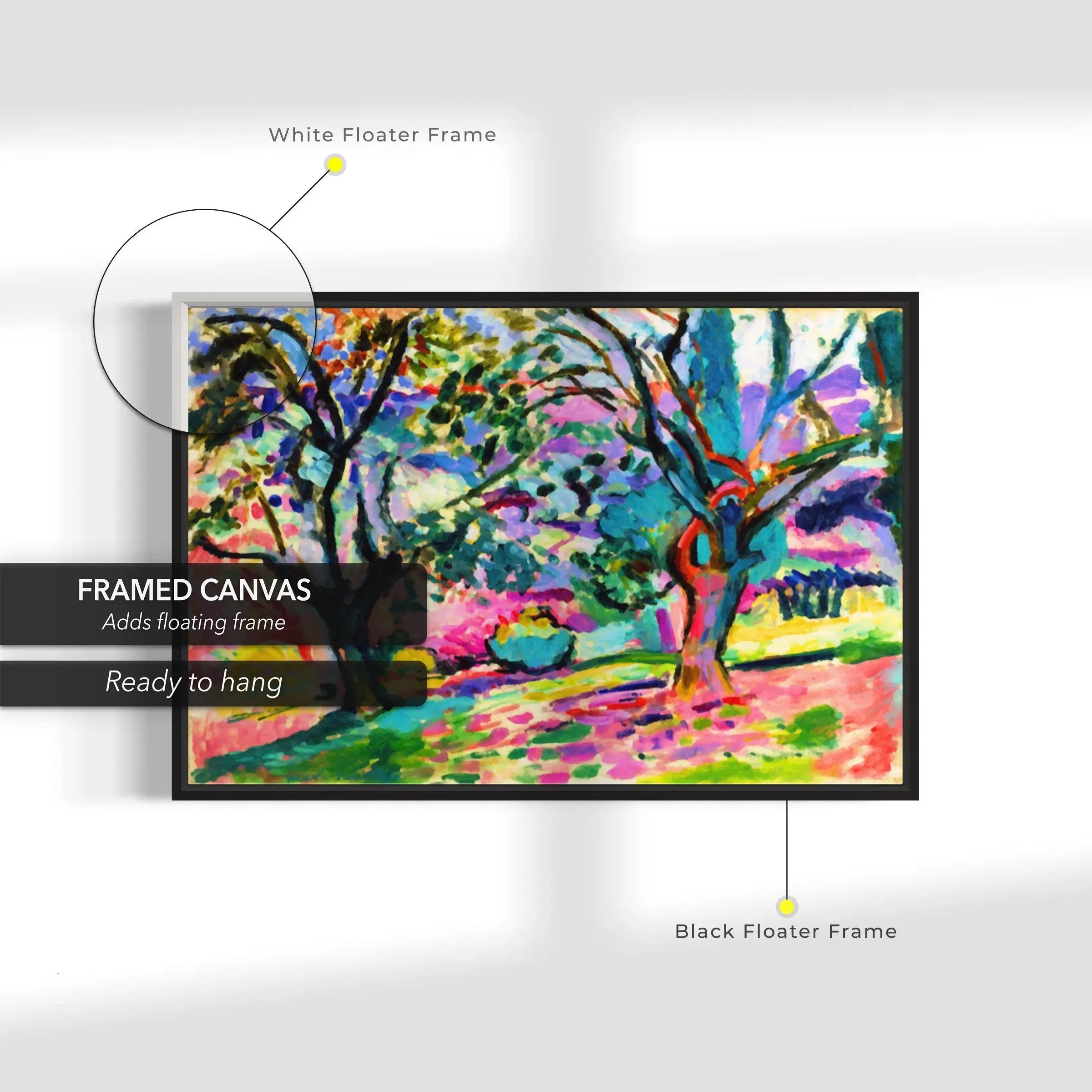 Henri Matisse 'Olive Trees at Collioure' 1905 Canvas Wall Art | Poster Print Canvastoria