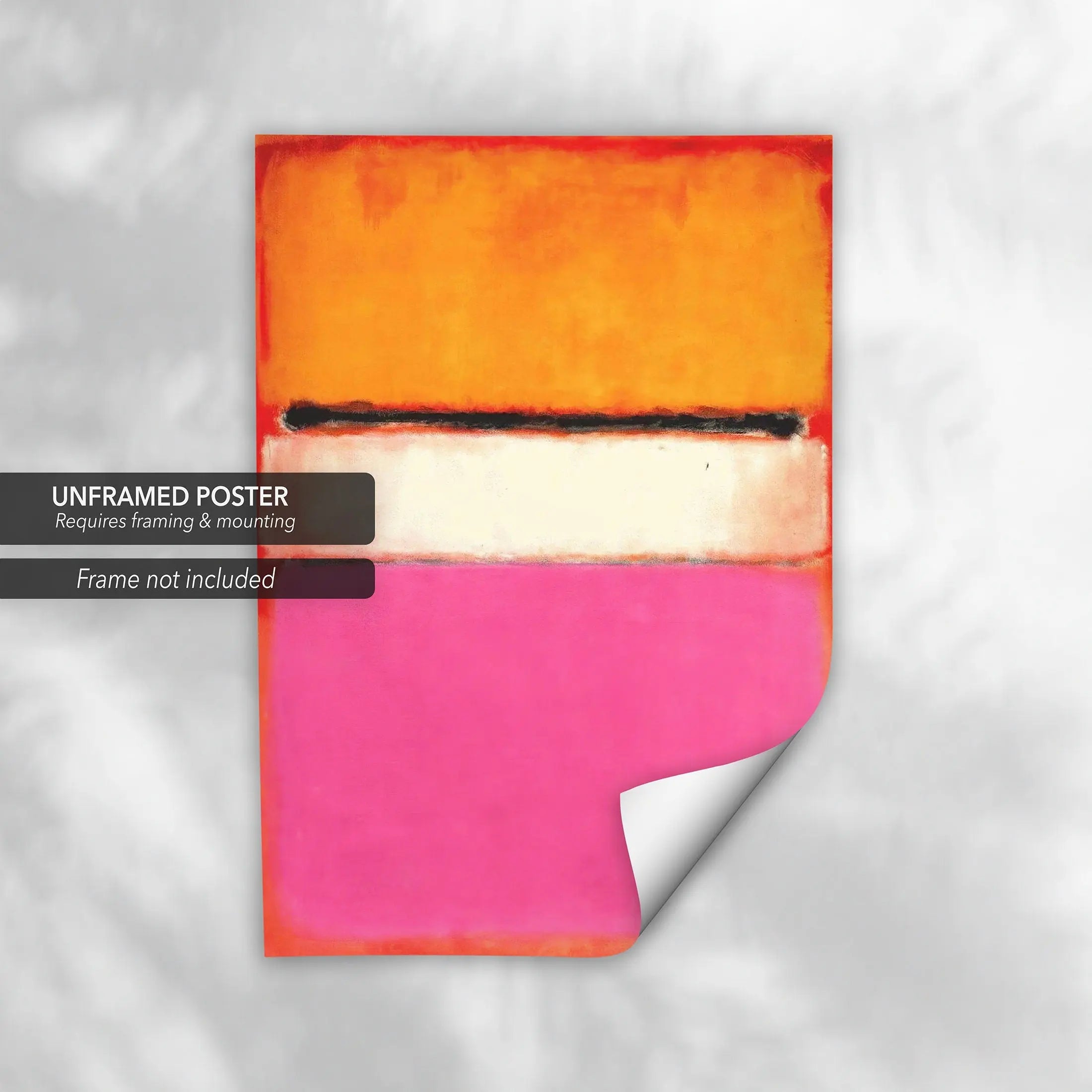 Mark Rothko 'White Center' 1950 Canvas Wall Art | Poster Print - Canvastoria