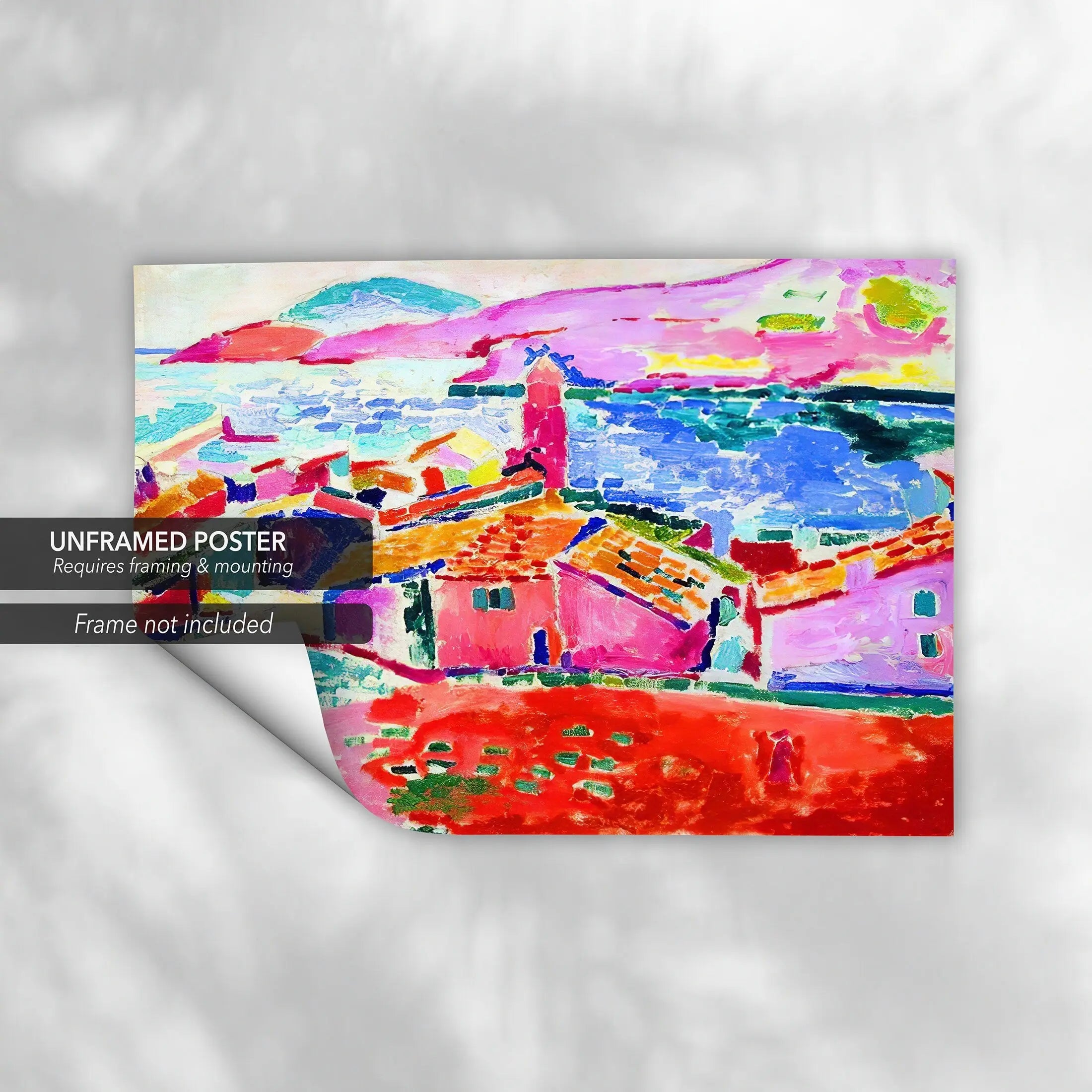 Henri Matisse 'View of Collioure' Canvas Wall Art | Poster Print Canvastoria