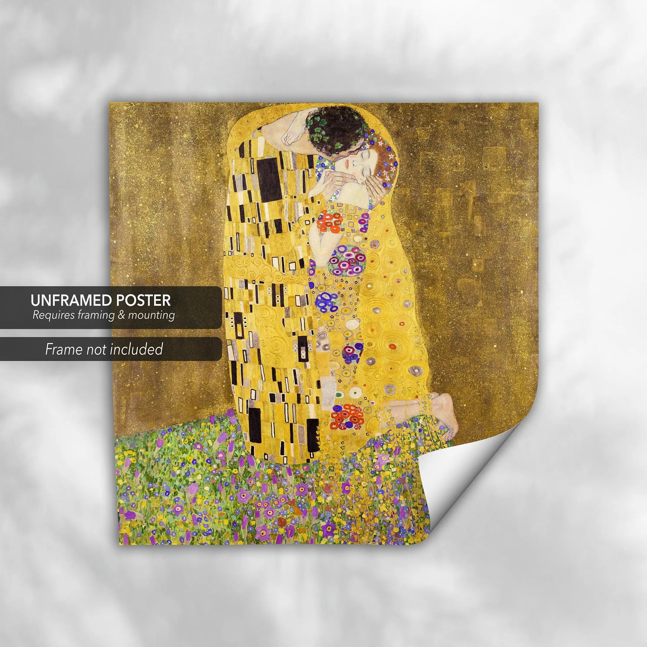 Gustav Klimt 'The Kiss' Canvas Wall Art | Poster Print - Canvastoria