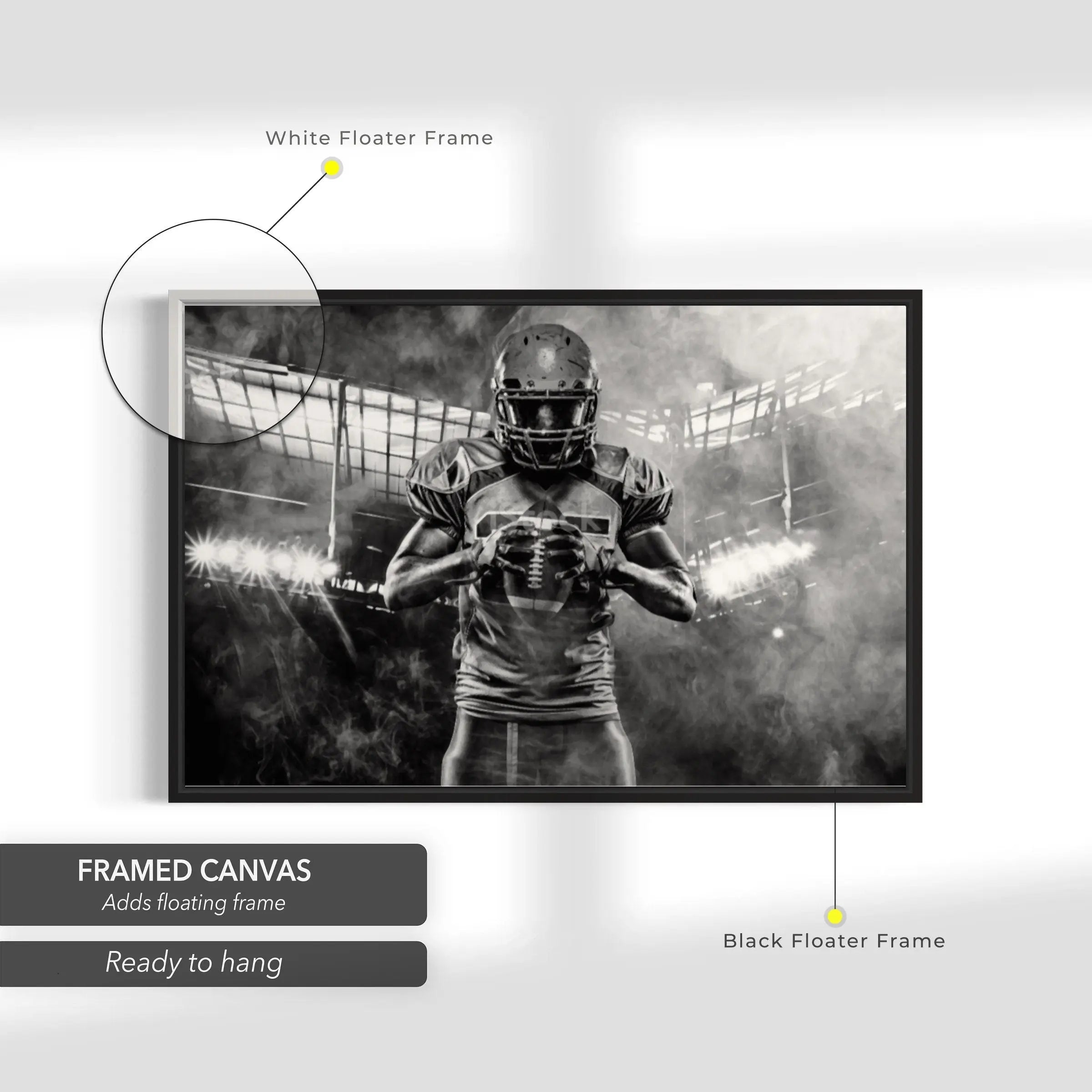 NFL Dream Canvas Wall Art | Poster Print - Canvastoria