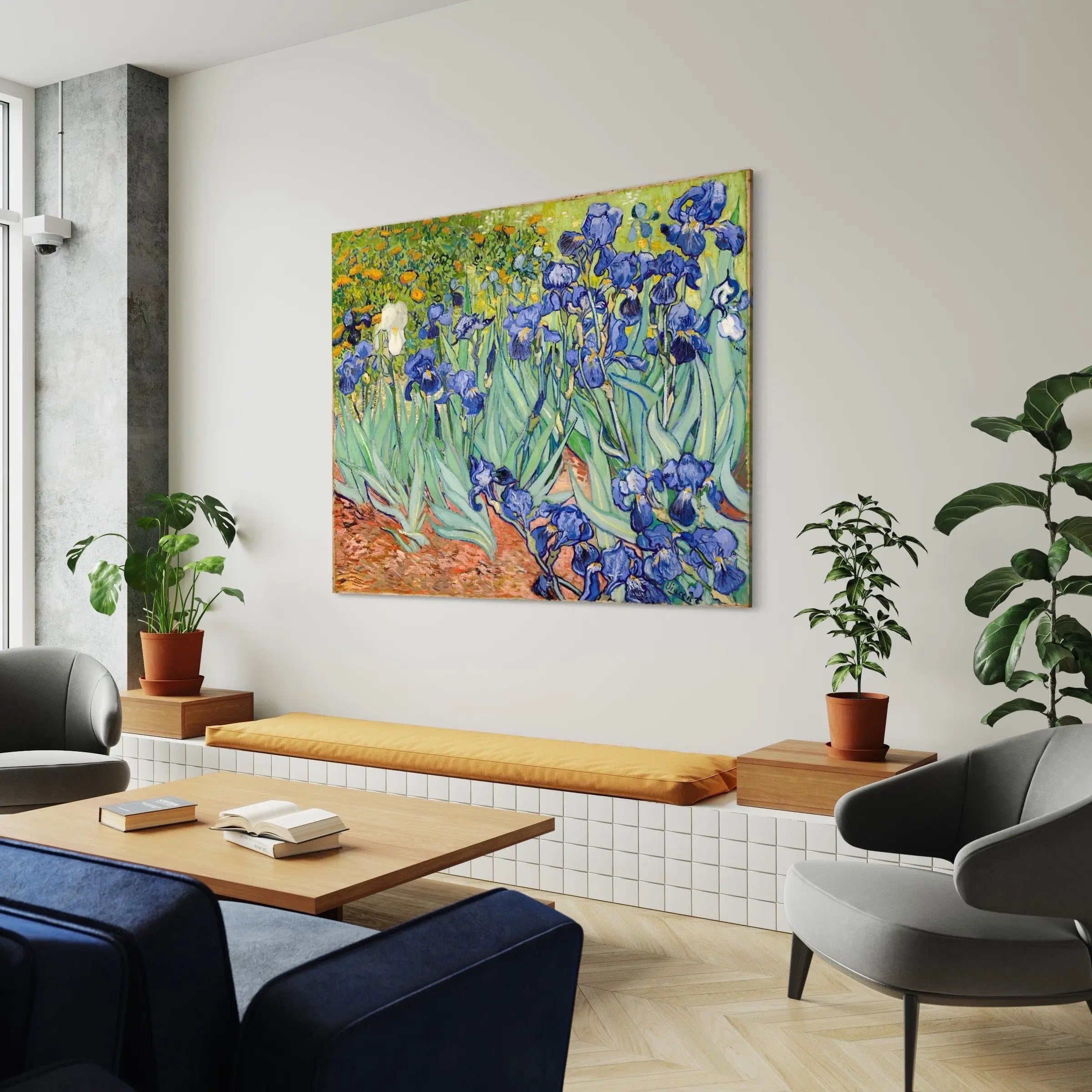 Vincent van Gogh 'Irises' Canvas Wall Art | Poster Print - Canvastoria