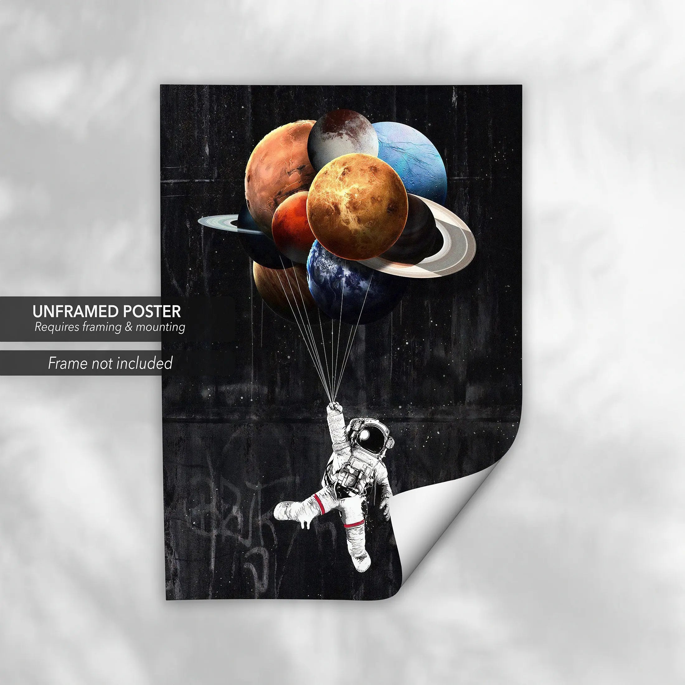 Astro 'Stars The Limit' Canvas Wall Art | Poster Print - Canvastoria