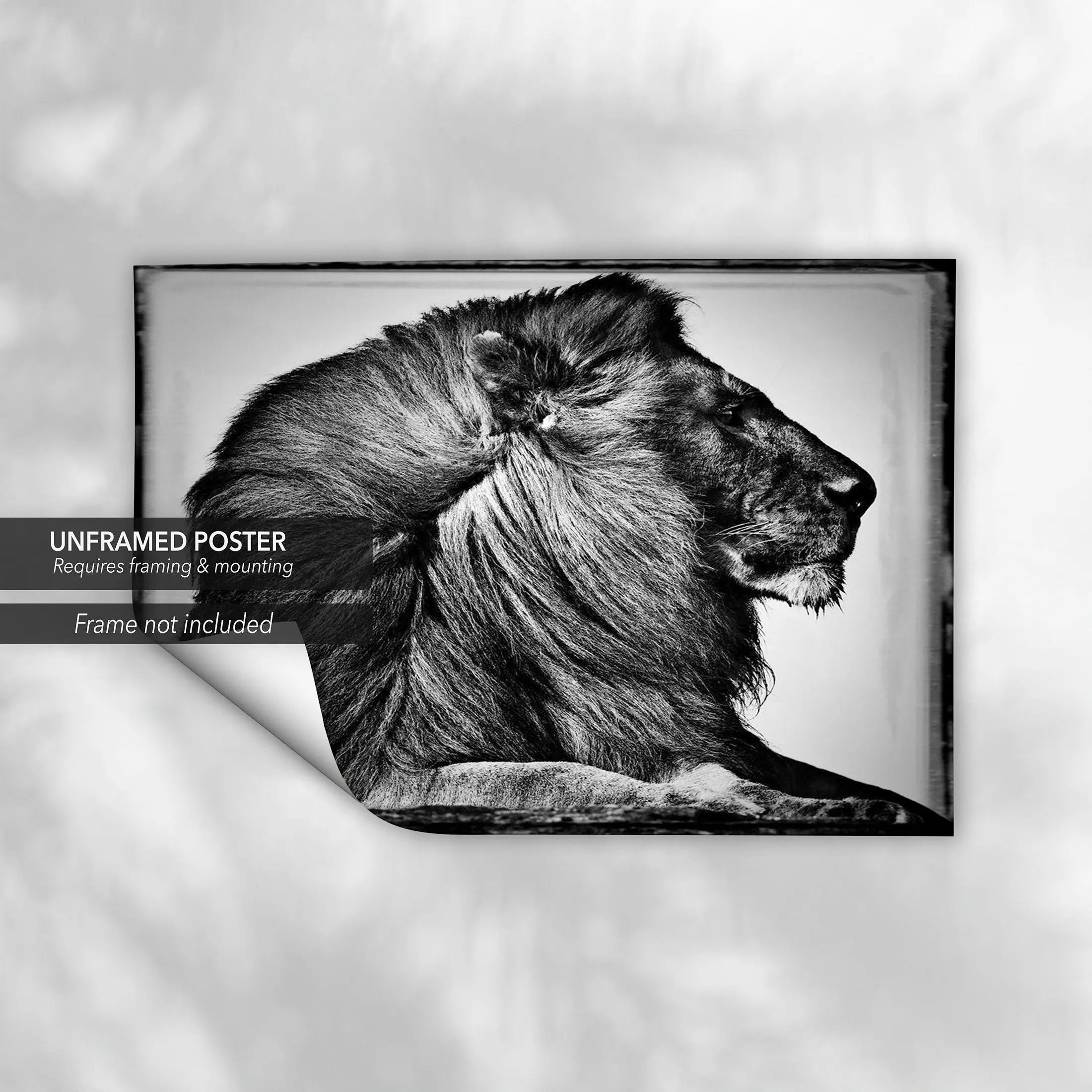 The Lion King Majestic Canvas Wall Art | Poster Print Canvastoria
