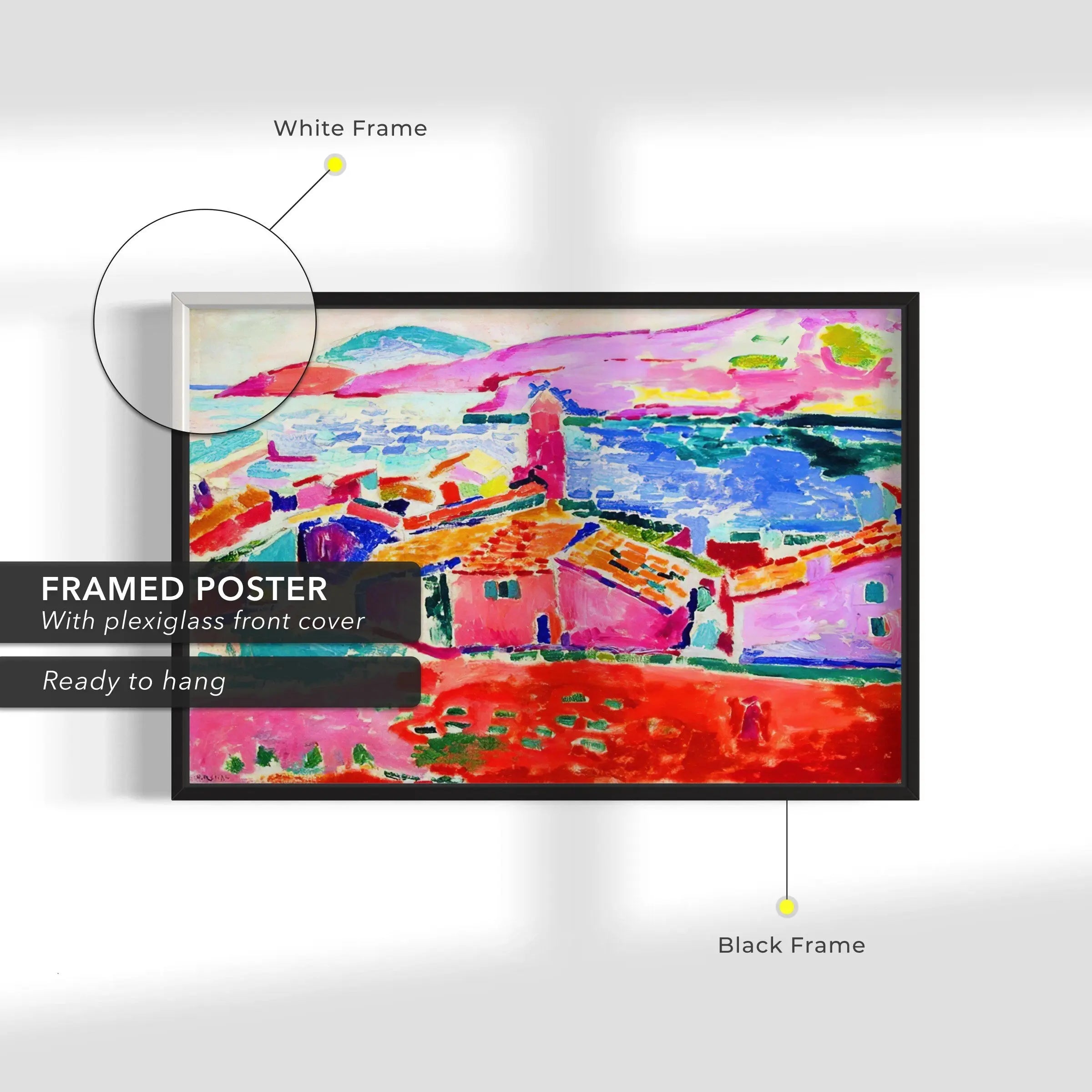 Henri Matisse 'View of Collioure' Canvas Wall Art | Poster Print Canvastoria