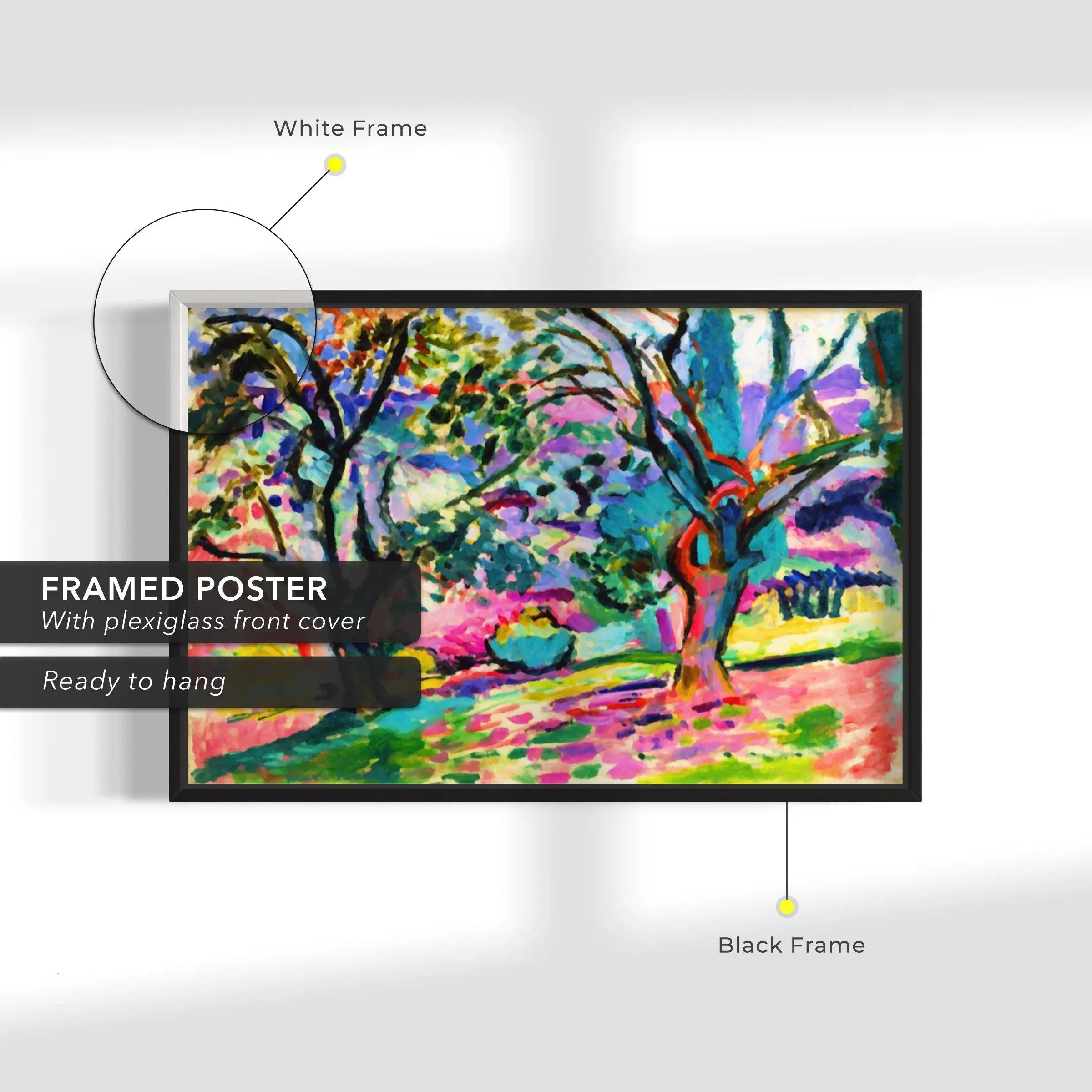 Henri Matisse 'Olive Trees at Collioure' 1905 Canvas Wall Art | Poster Print Canvastoria