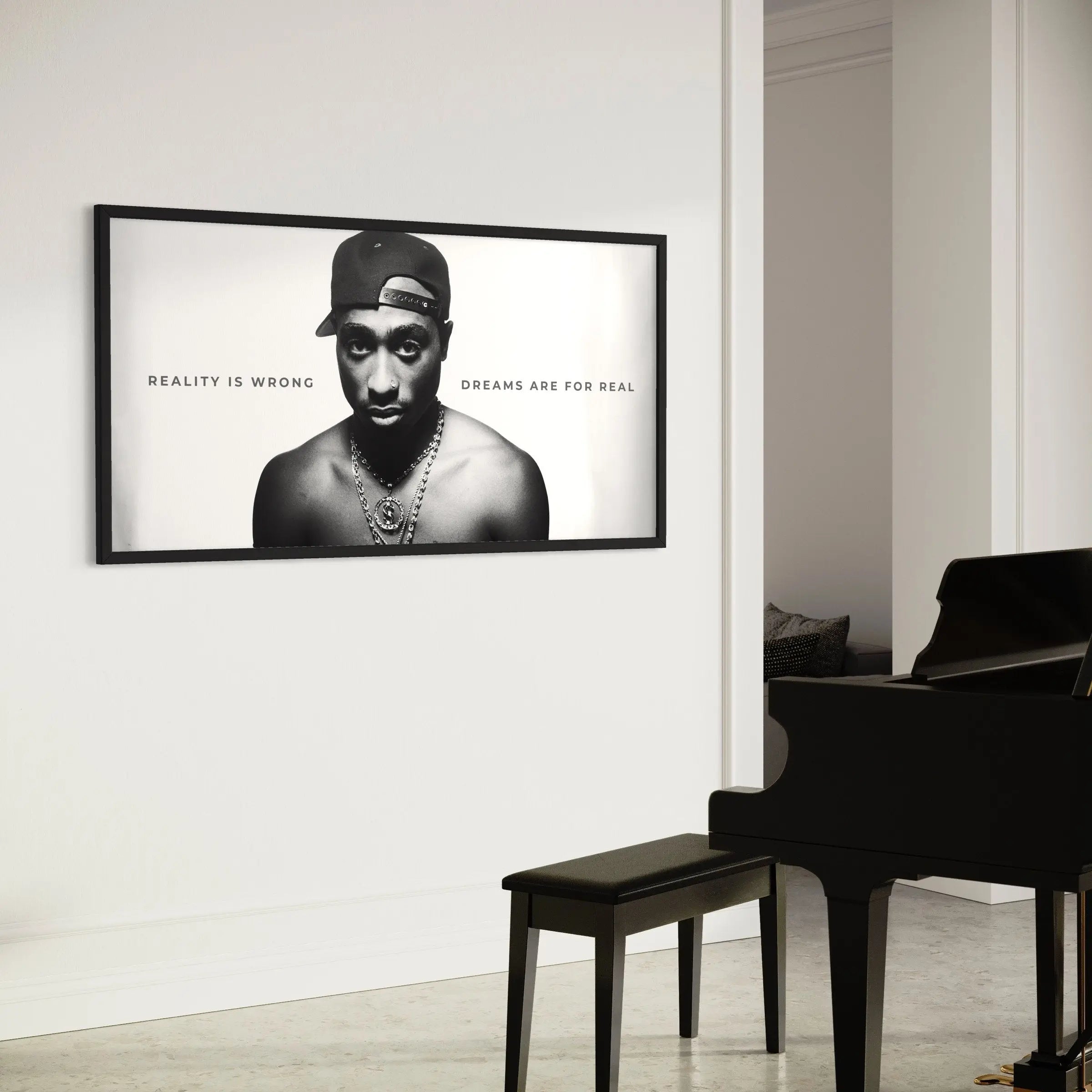 2PAC Reality Is Wrong Canvas Art | Poster Print - Canvastoria