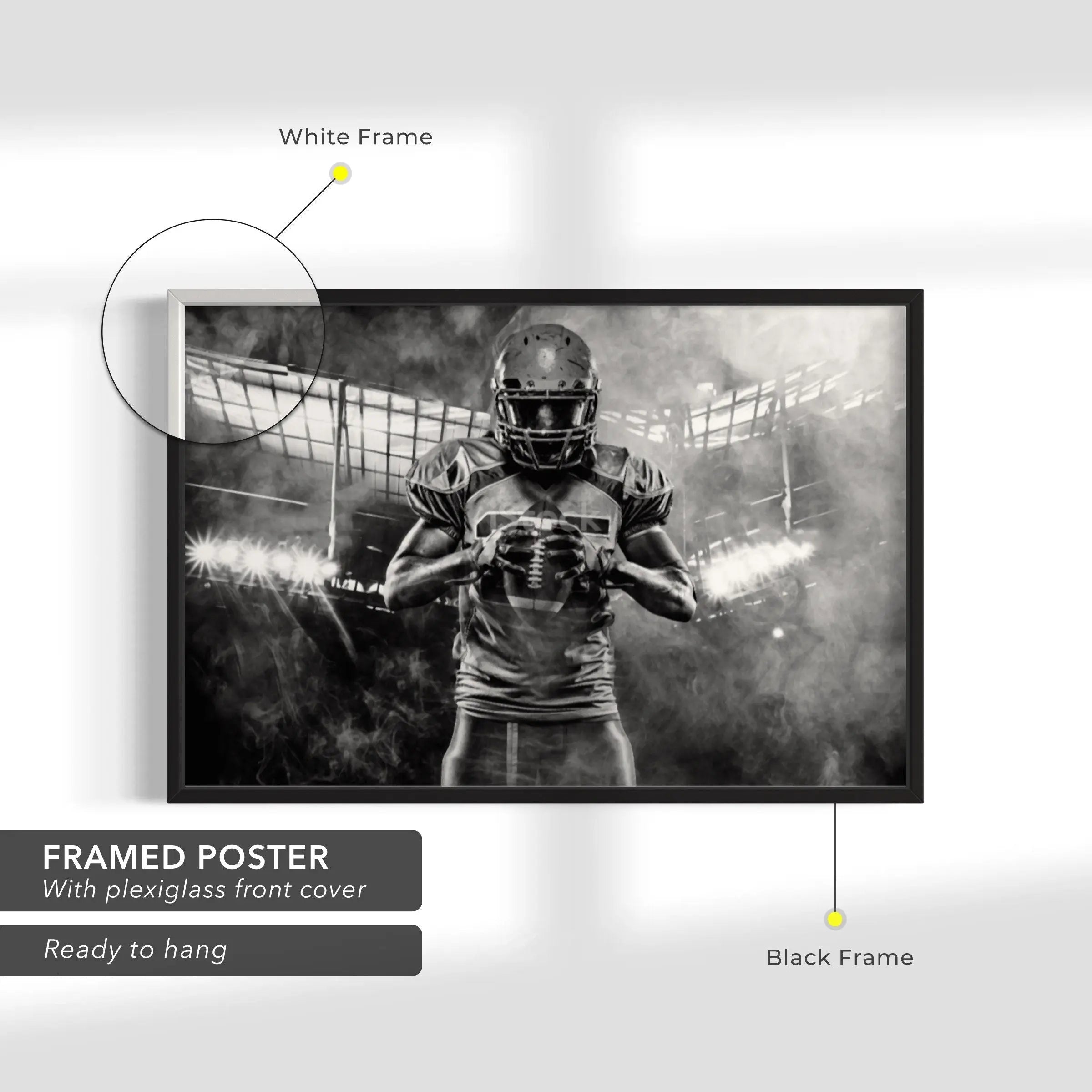 NFL Dream Canvas Wall Art | Poster Print - Canvastoria