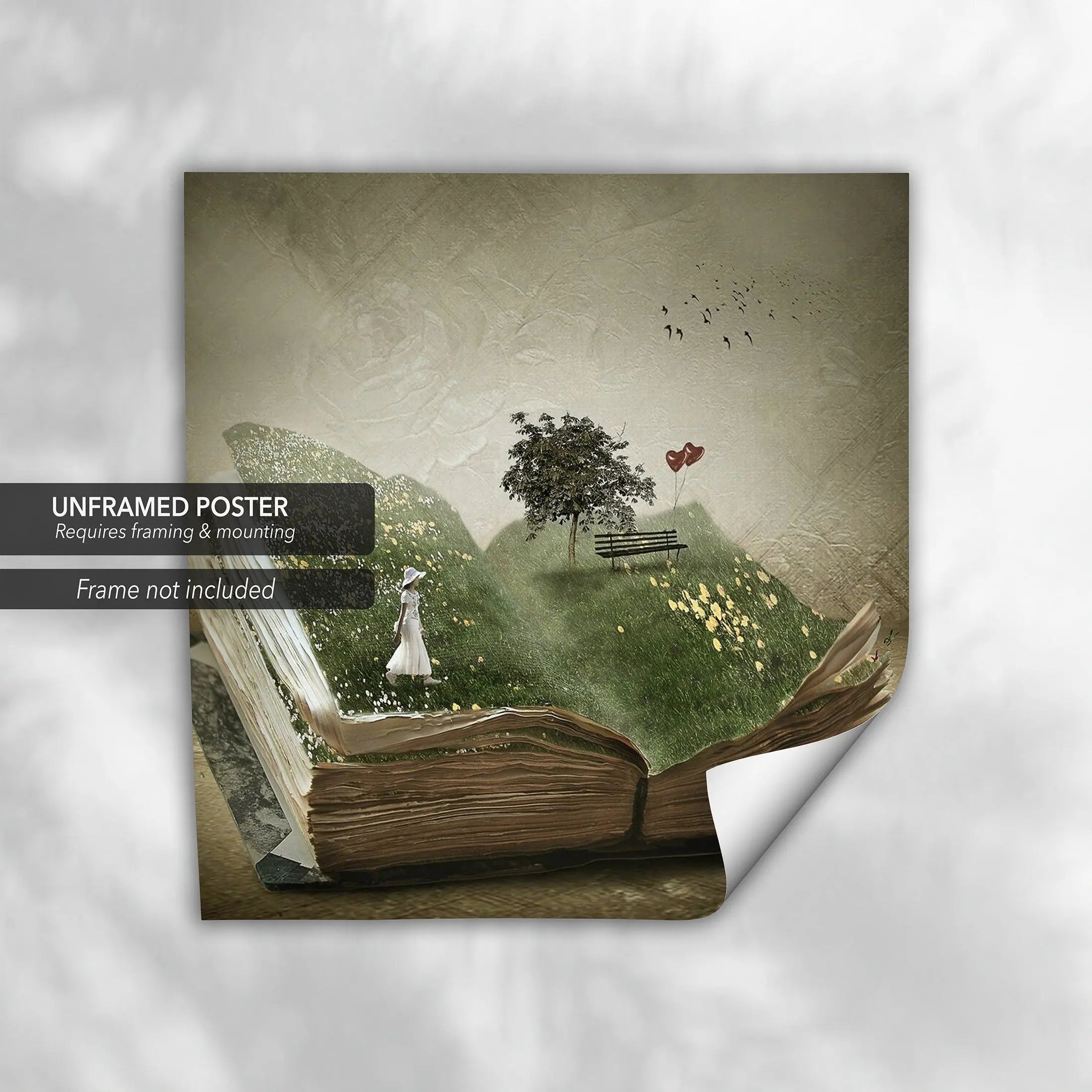 Summer Story Canvas Wall Art | Poster Print - Canvastoria